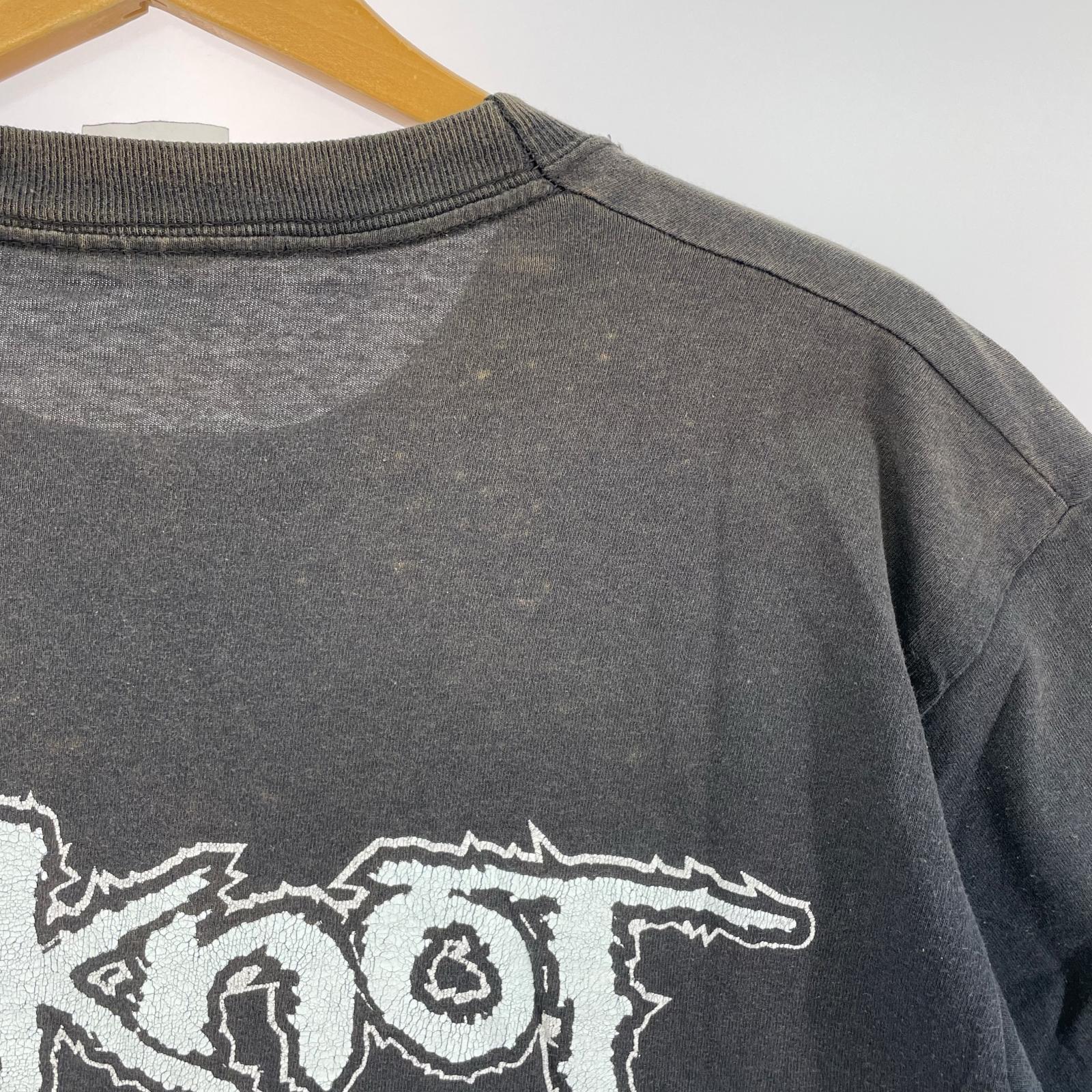 半袖Tシャツ 01年 SlipKnot IOWA 黒 ブラック