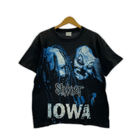 半袖Tシャツ 01年 SlipKnot IOWA 黒 ブラック