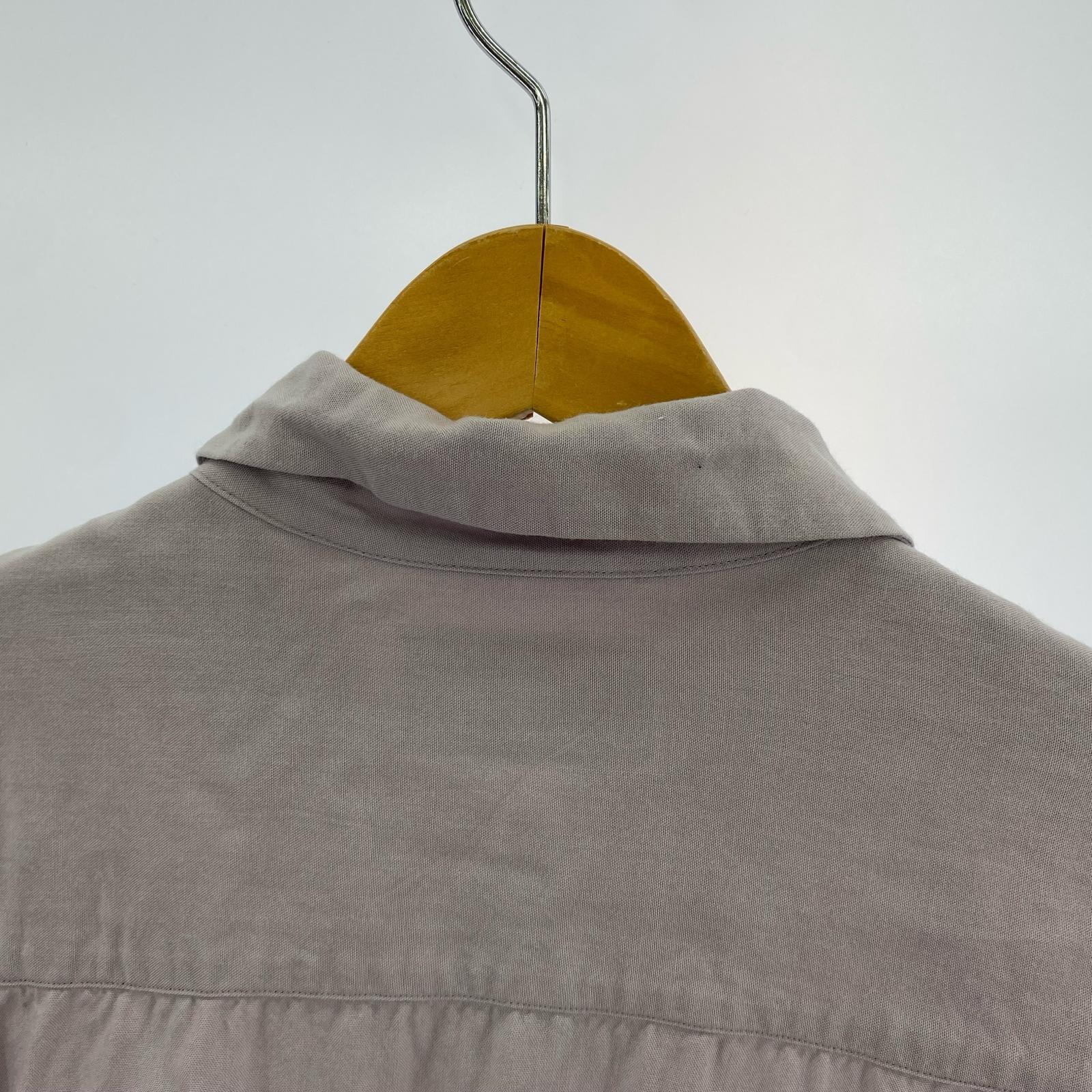 長袖シャツ WACKO MARIA 50’sオープンカラーシャツ パープル XL