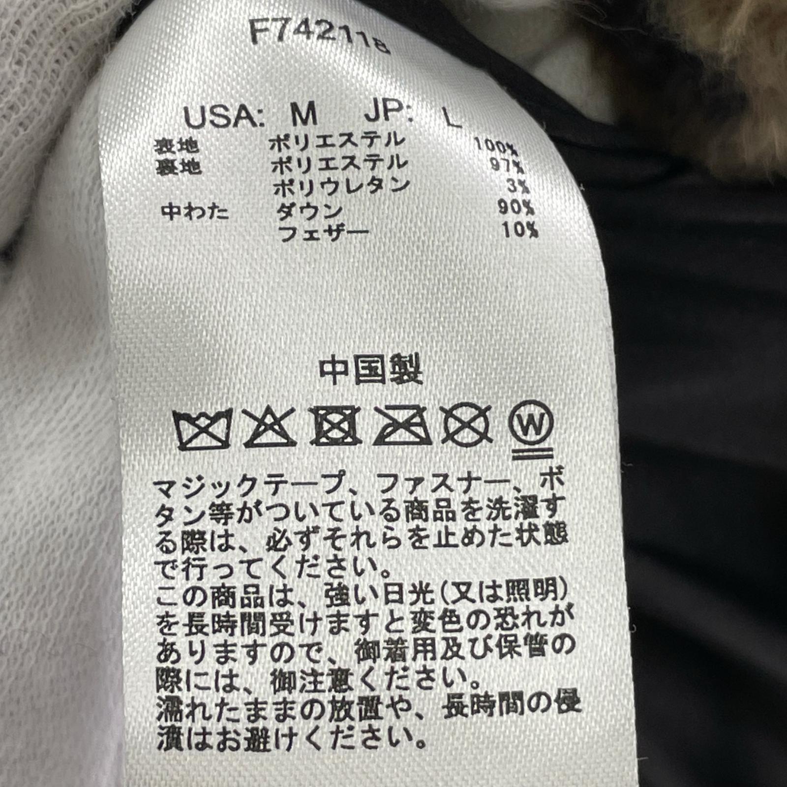 ダウンジャケット F42118 L