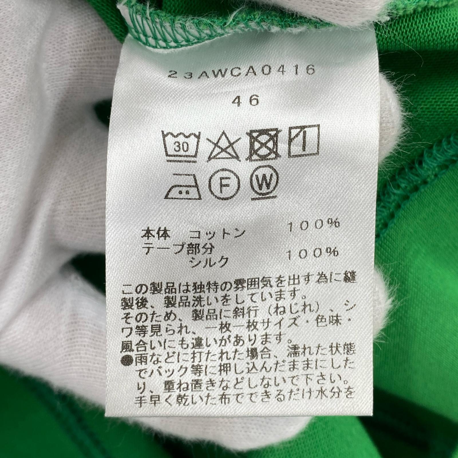 長袖Tシャツ Cantate 23AW Turtle Neck L/S Shirt 46 グリーン 46 グリーン
