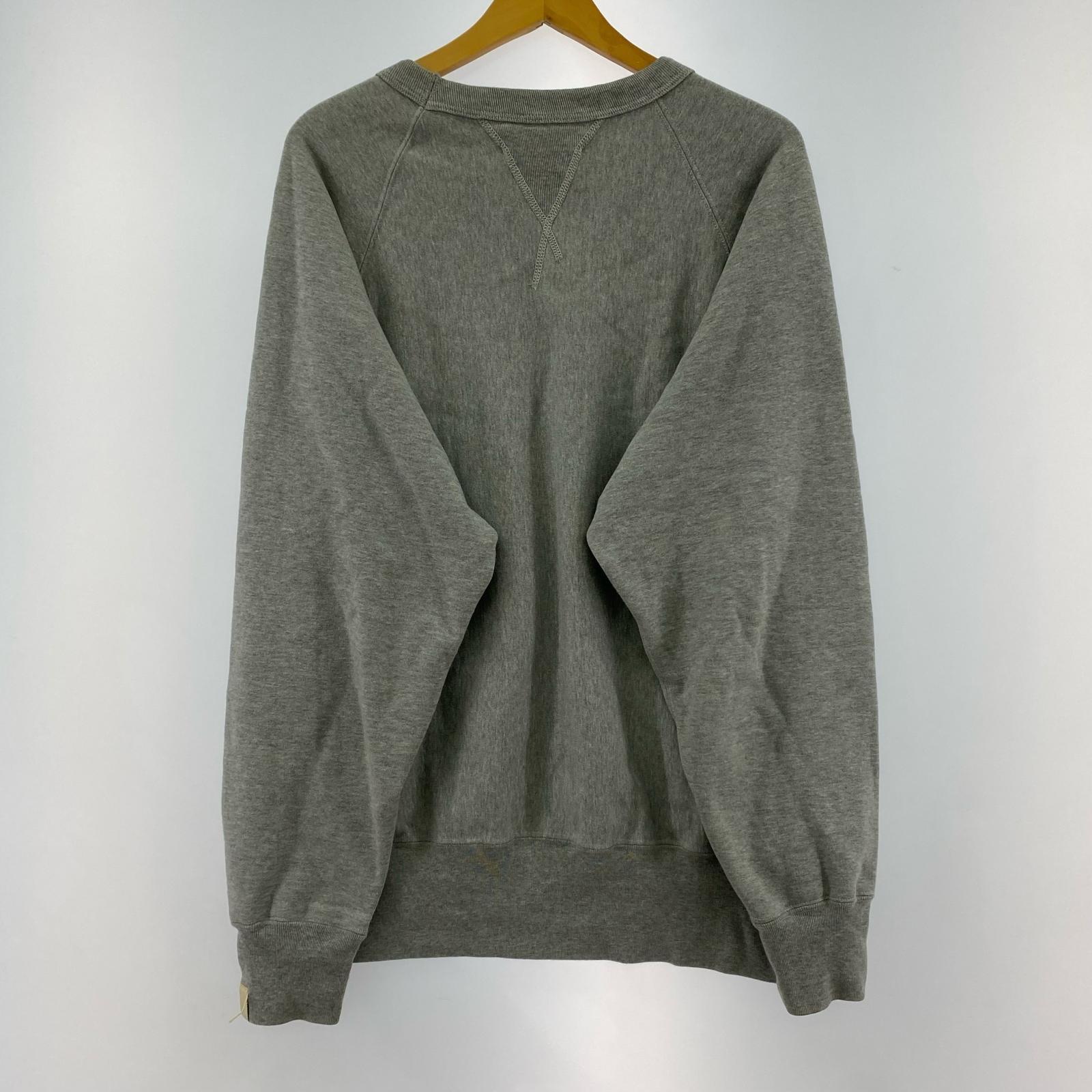 スウェット cantate 24SS Fluffy Crew Neck Pullover 48 グレー