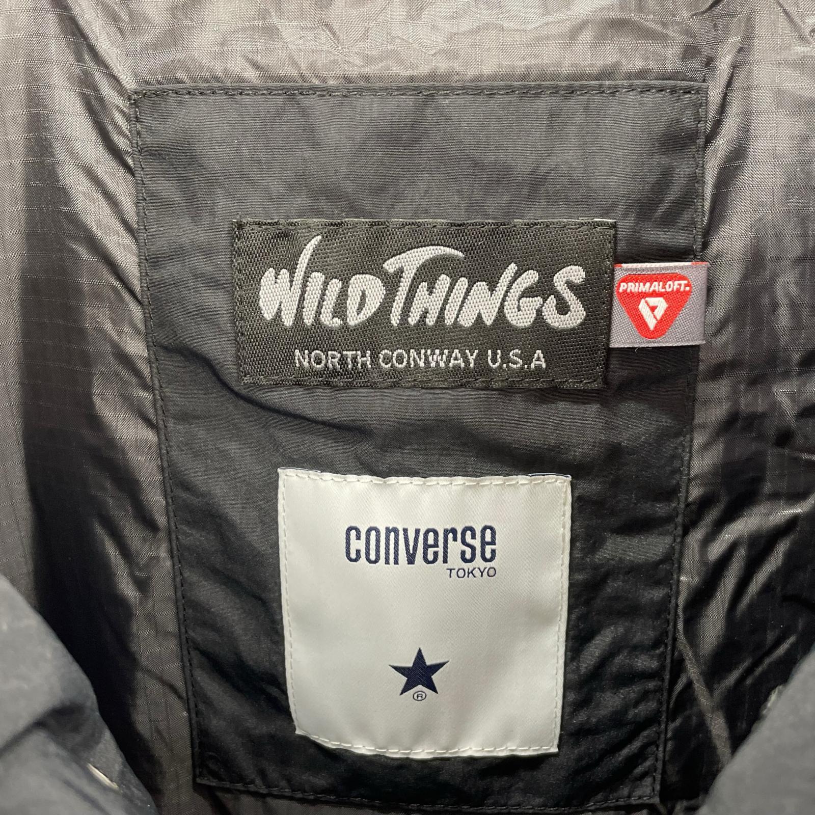 ダウンジャケット ×converse MONSTER PARKA PRIMALOFT 3 黒 3 ブラック
