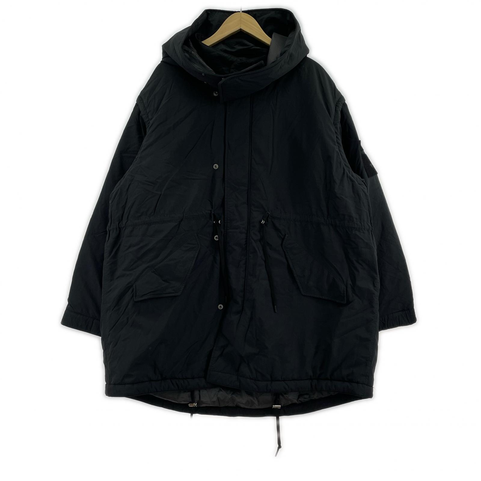 ダウンジャケット ×converse MONSTER PARKA PRIMALOFT 3 黒 3 ブラック