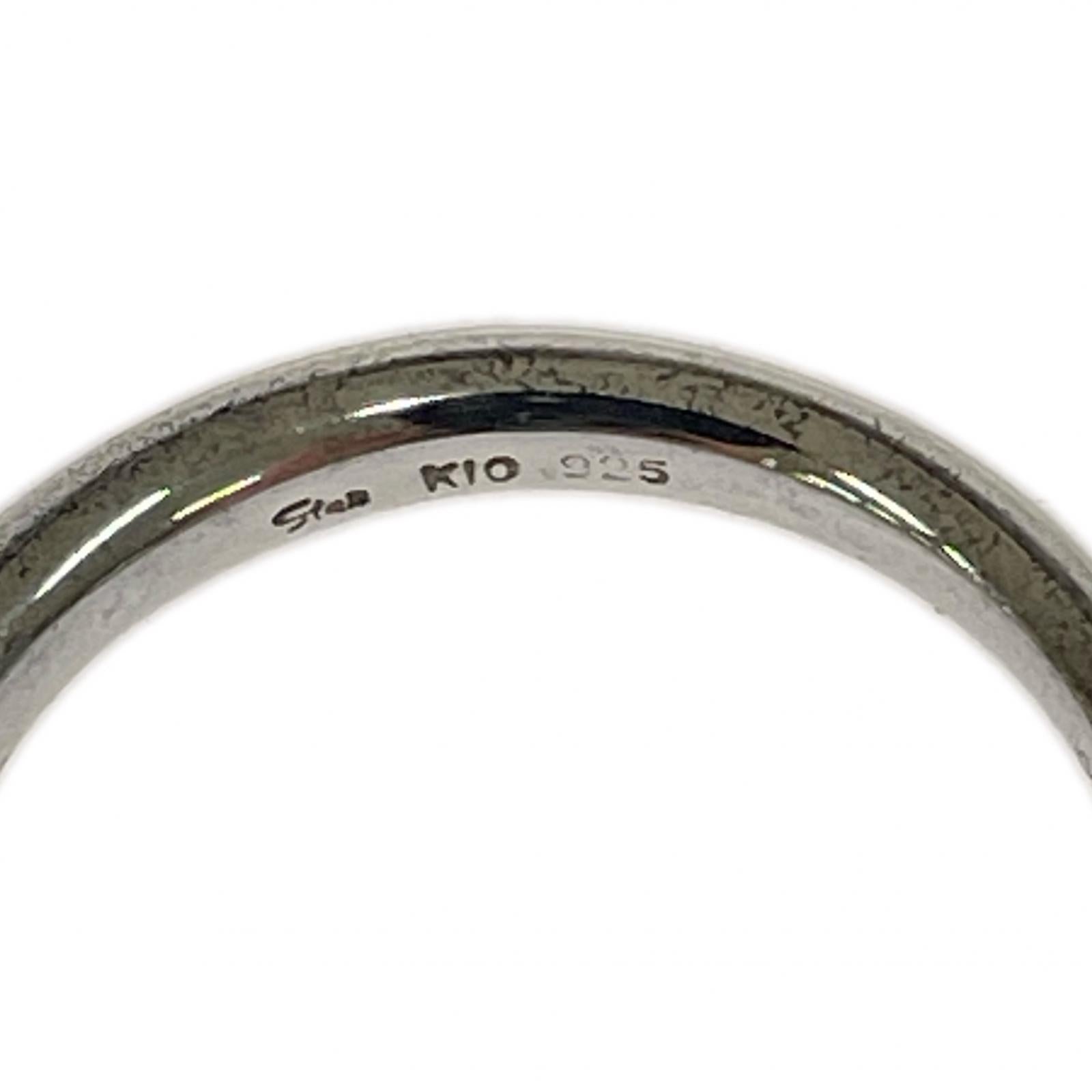 リング・指輪 K10/SV925 コンビリング シルバー