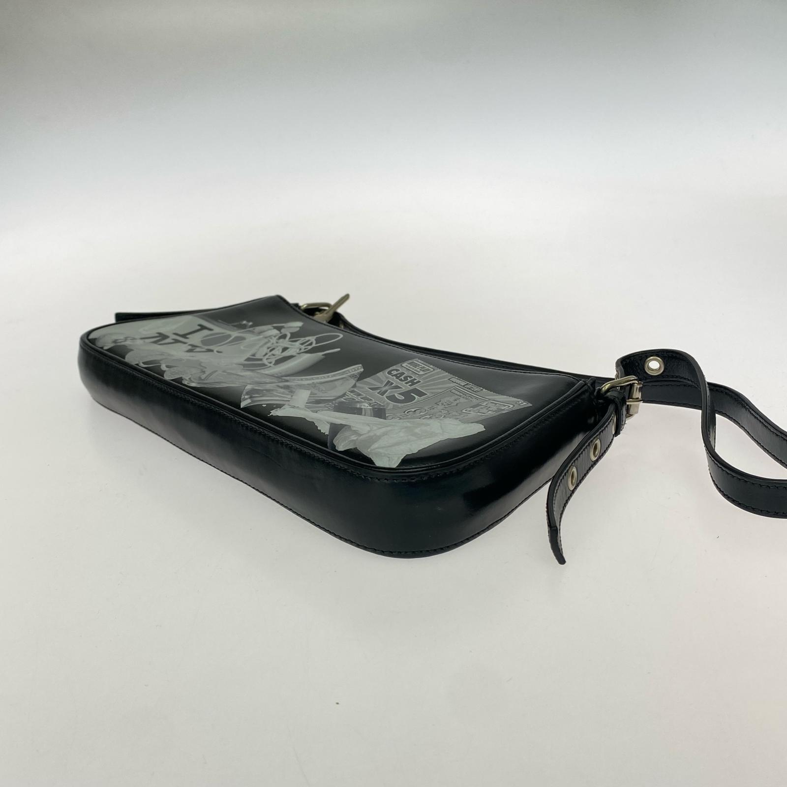 ショルダーバッグ Vaquera Trompe-L'Oeil ショルダーバッグ ブラック ブラック
