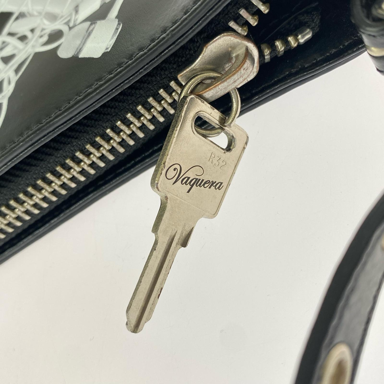 ショルダーバッグ Vaquera Trompe-L'Oeil ショルダーバッグ ブラック ブラック