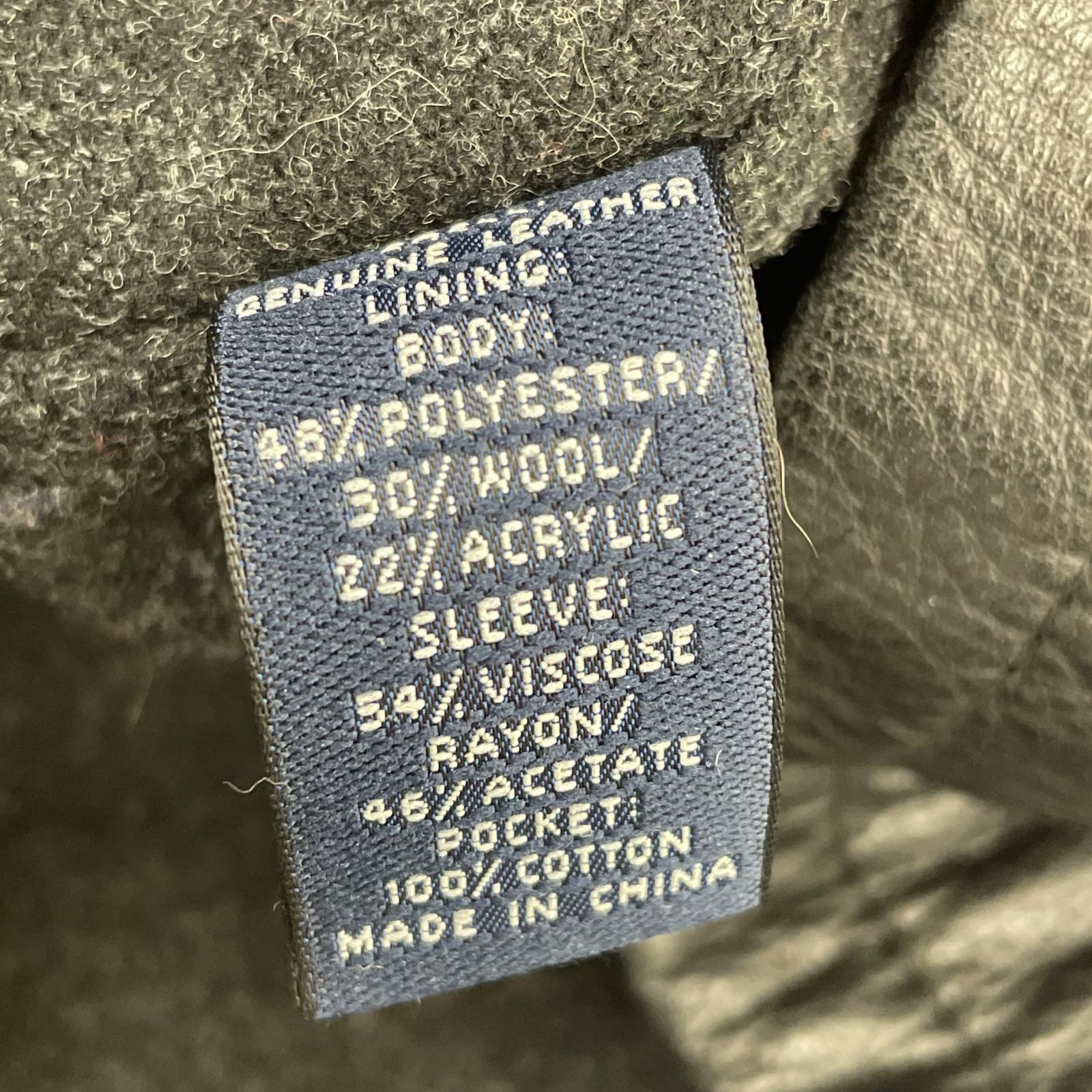 レザージャケット Brooks Brothers レザー カーコート M ブラック M ブラック