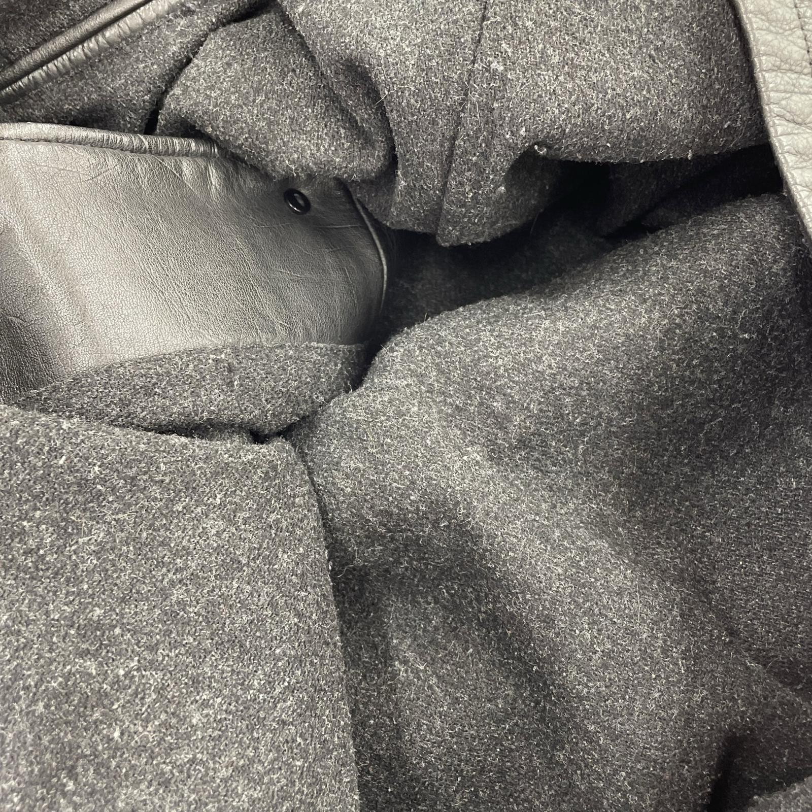 レザージャケット Brooks Brothers レザー カーコート M ブラック M ブラック
