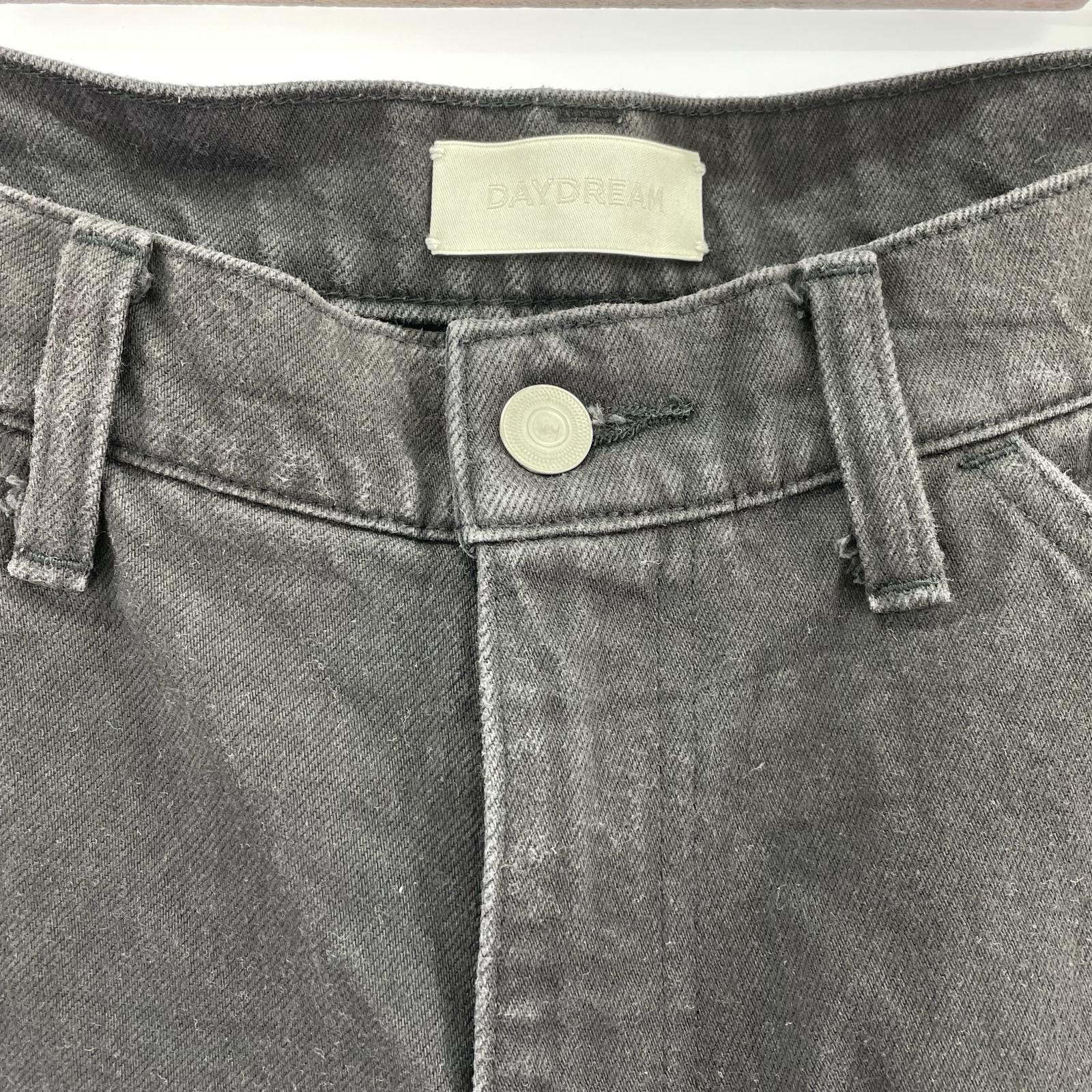 デニムパンツ DAYDREAM Flare Cleats 5 Pocket Pants ブラックデニムパンツ D2024012 (L) L ブラック