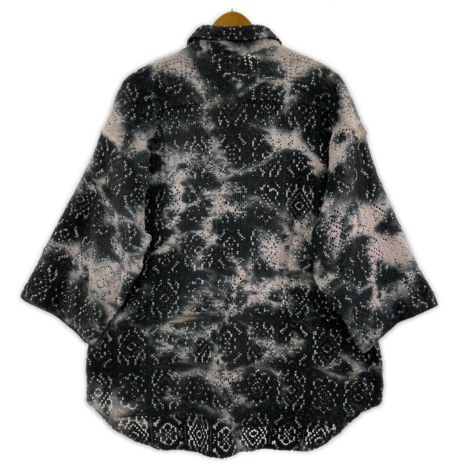長袖シャツ Saby CLOCHETTE KNIT SHIRTS Tie Dye SS-61207 (M) M