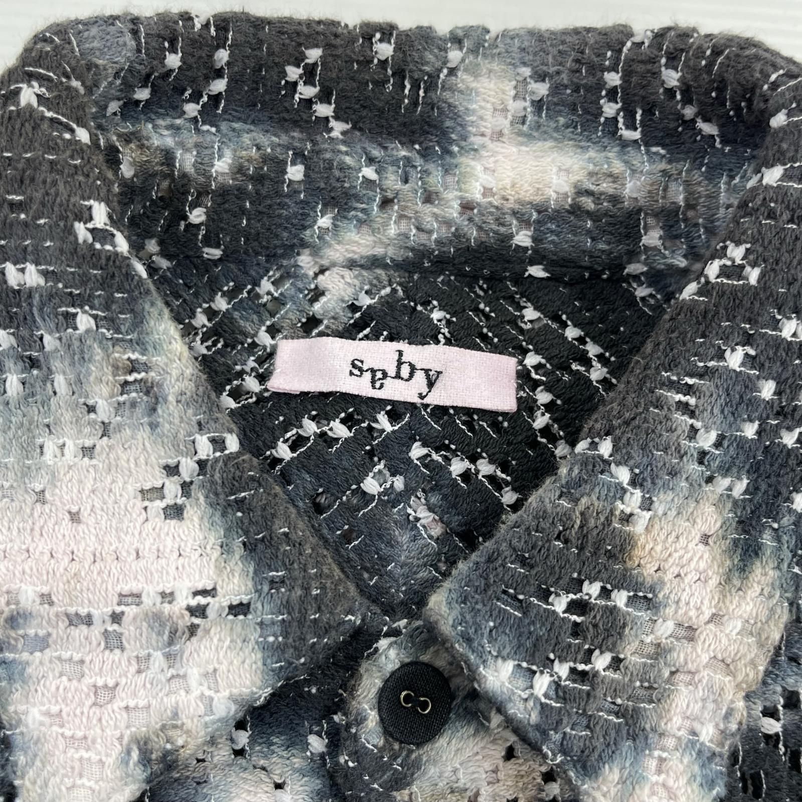 長袖シャツ Saby CLOCHETTE KNIT SHIRTS Tie Dye SS-61207 (M) M
