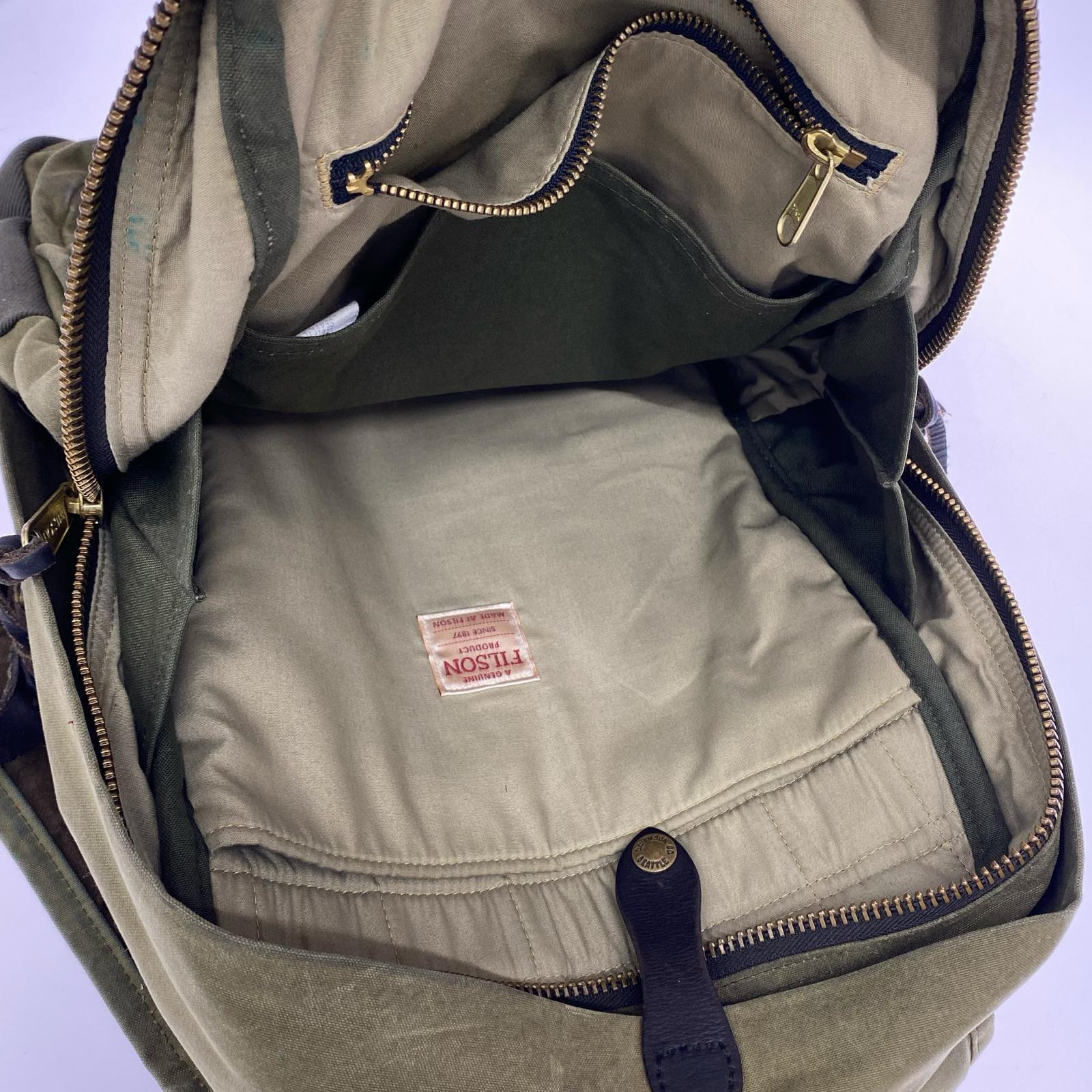 リュック・デイパック FILSON Journeyman Backpack カーキ カーキ