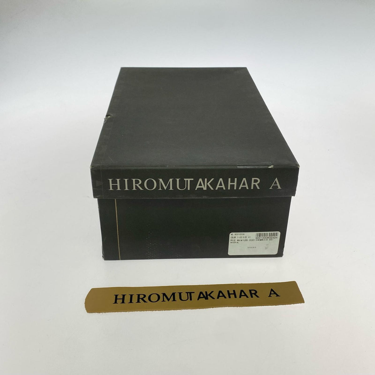 シューズ HIROMUTAKAHARA SNAKE スネーク スタッズ シューズ 41 赤 レッド
