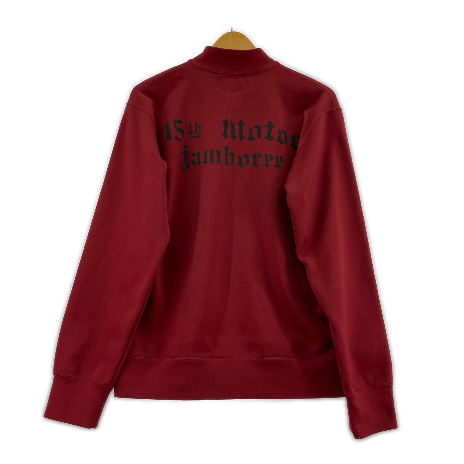 ジャケット MWS スカジャージ ジップアップブルゾン SIZE:L L レッド