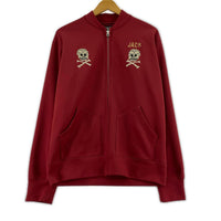 ジャケット MWS スカジャージ ジップアップブルゾン SIZE:L L レッド