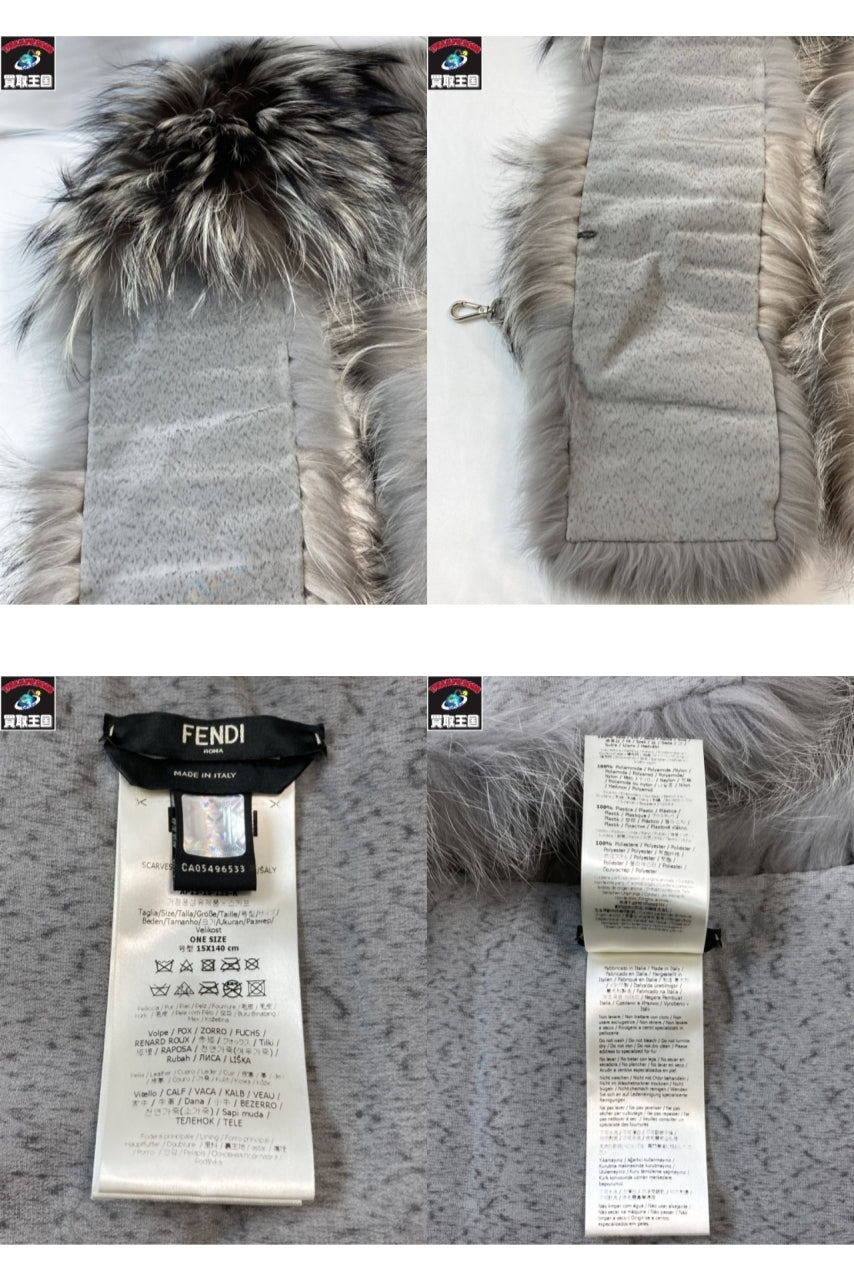 FENDI フォックスマフラー