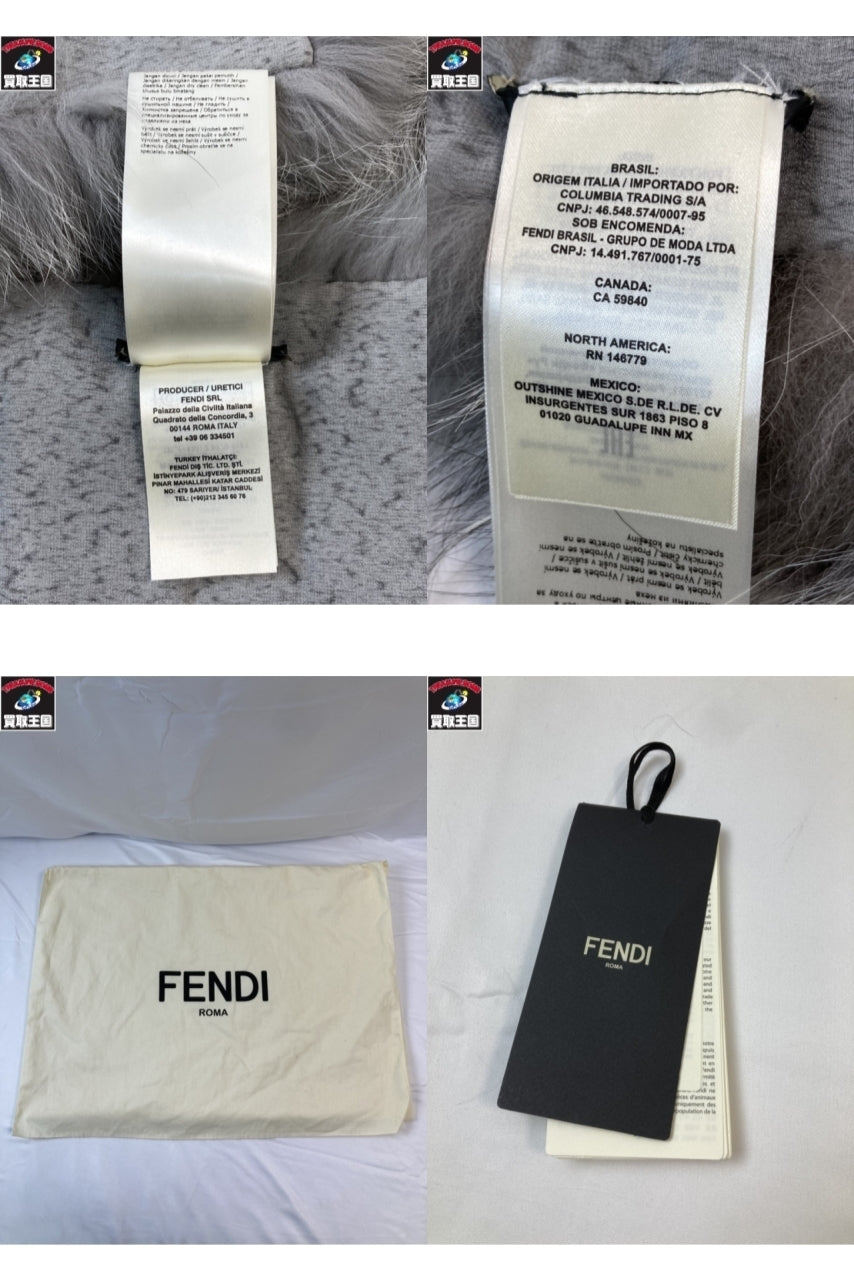 FENDI フォックスマフラー