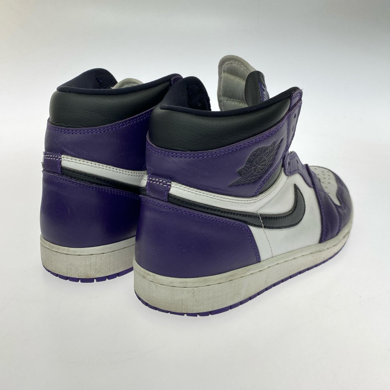スニーカー Nike Air Jordan 1 Retro High OG "Court Purple/White/Black" -28.0 28cm (US10 UK9 1/2 EU46)