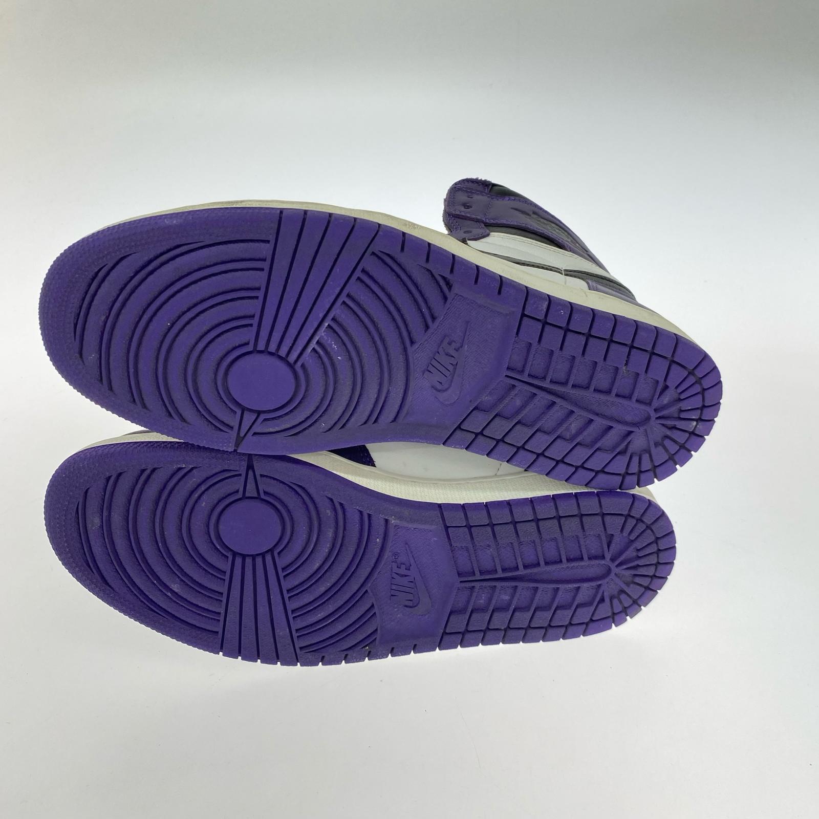 スニーカー Nike Air Jordan 1 Retro High OG "Court Purple/White/Black" -28.0 28cm (US10 UK9 1/2 EU46)
