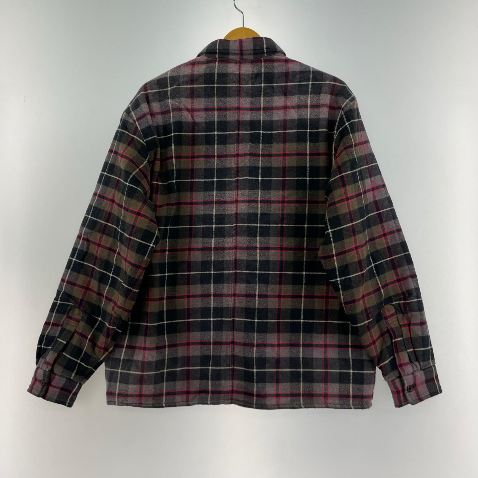 長袖シャツ Supreme 24AW Quilted Plaid Shirt 中綿ネルシャツ S S マルチカラー