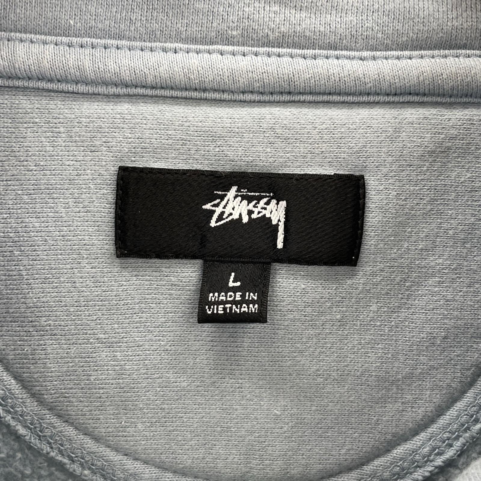 スウェット Stock Logo Mock Neck Sweat BLU L L ブルー