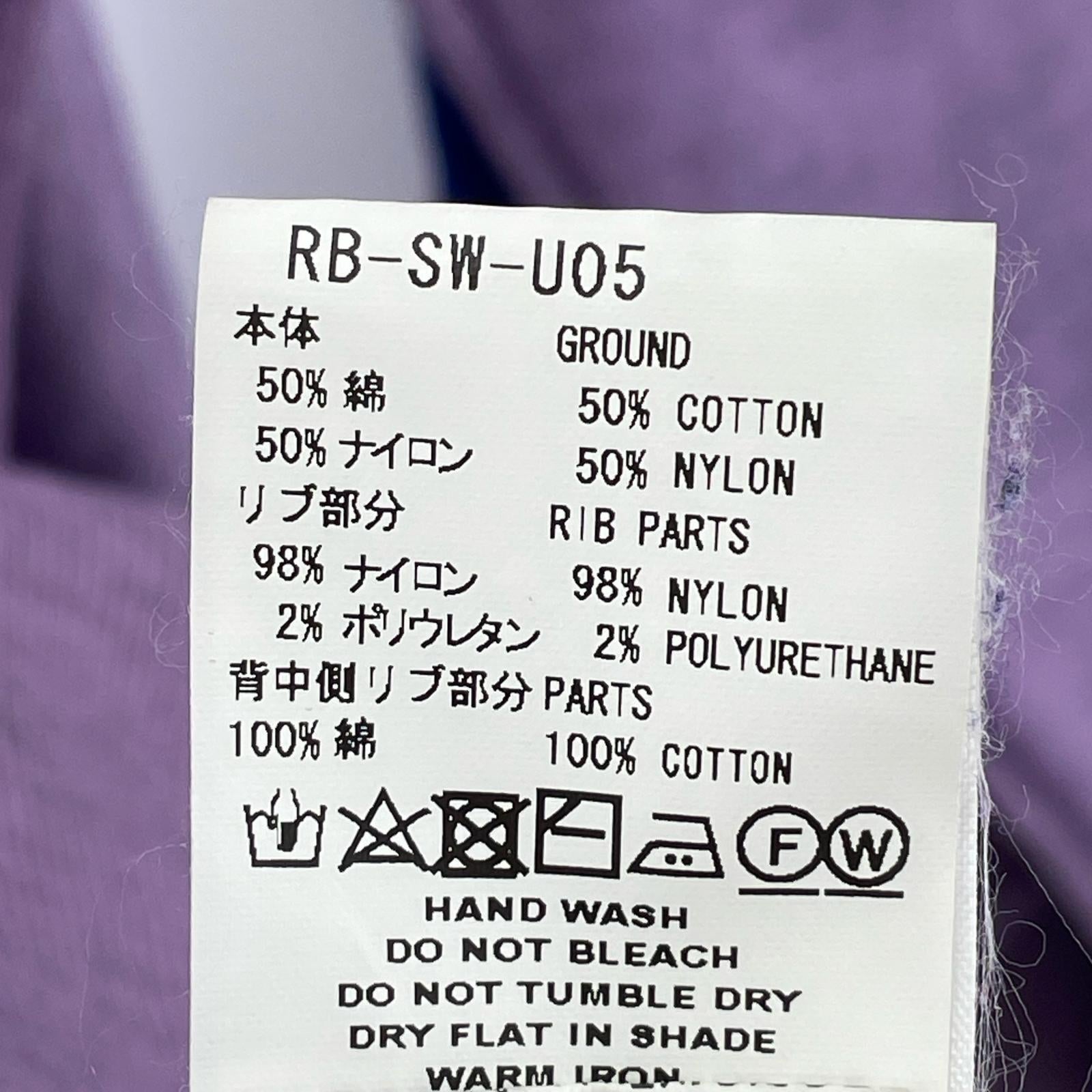 スウェット クルーネックスウェット パープル