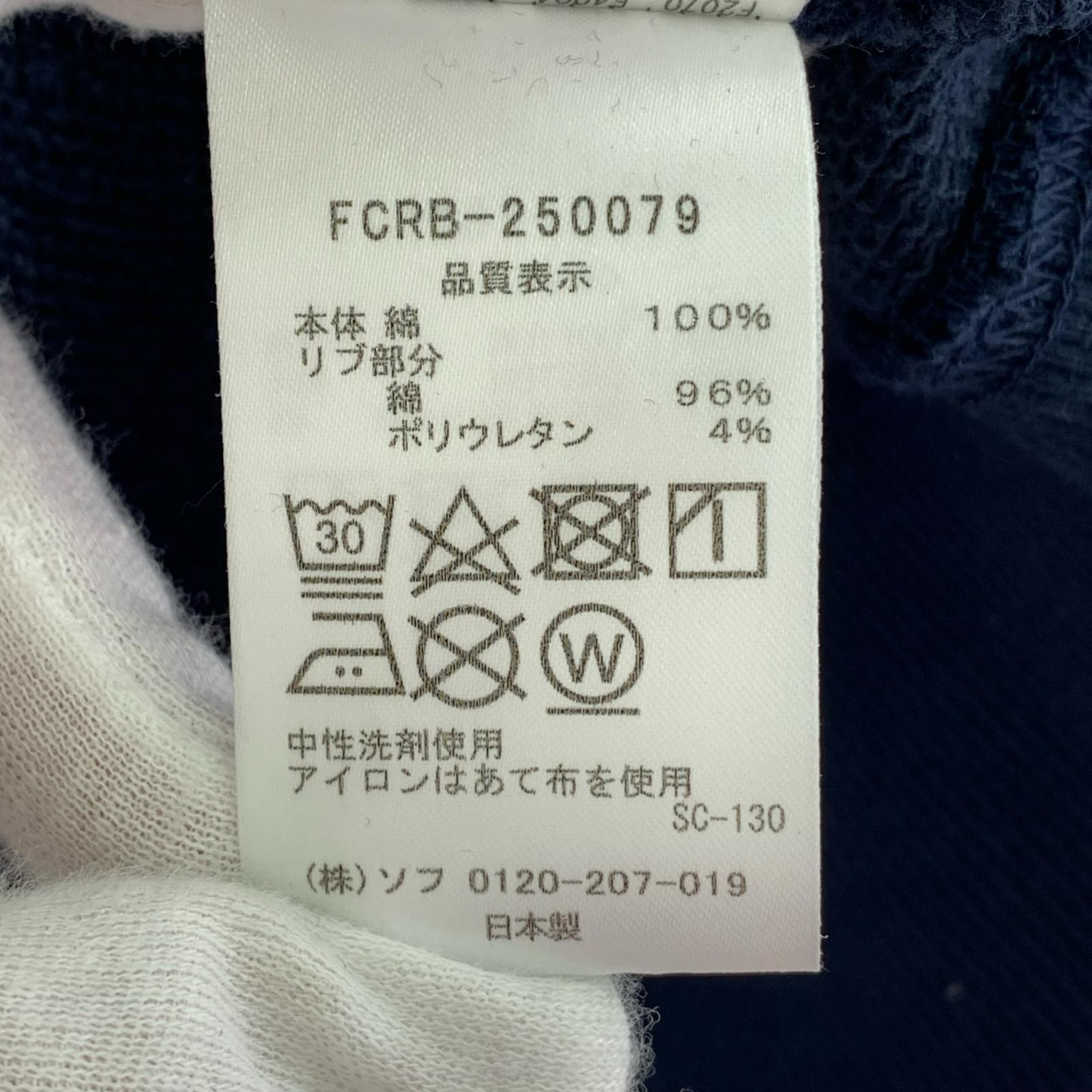 パーカー EFFECT LINE LOGO TEAM SWEAT HOODIE M ネイビー