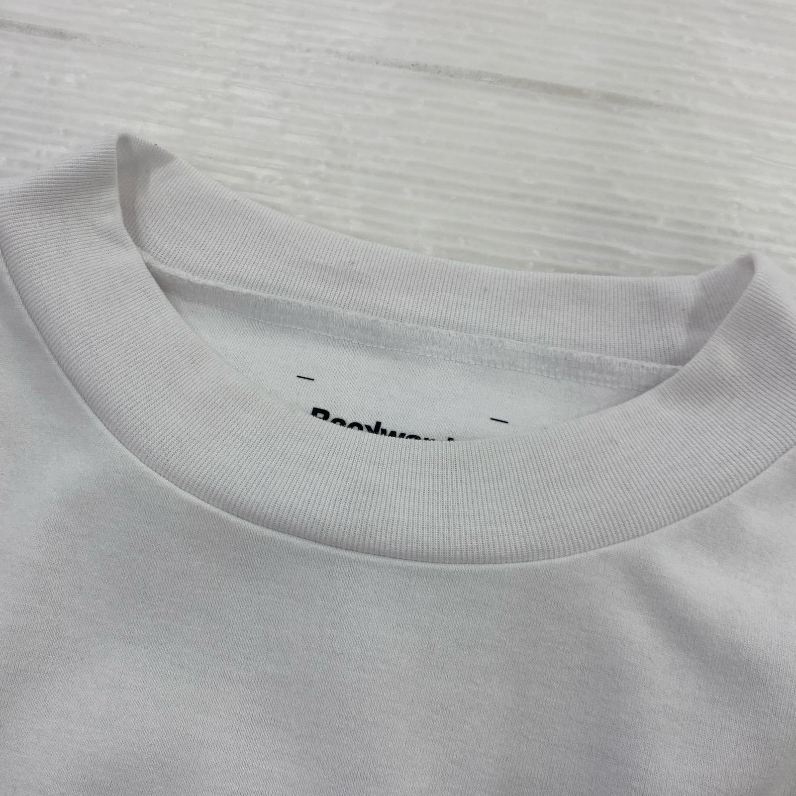 半袖Tシャツ backwards レオパードロゴtee M