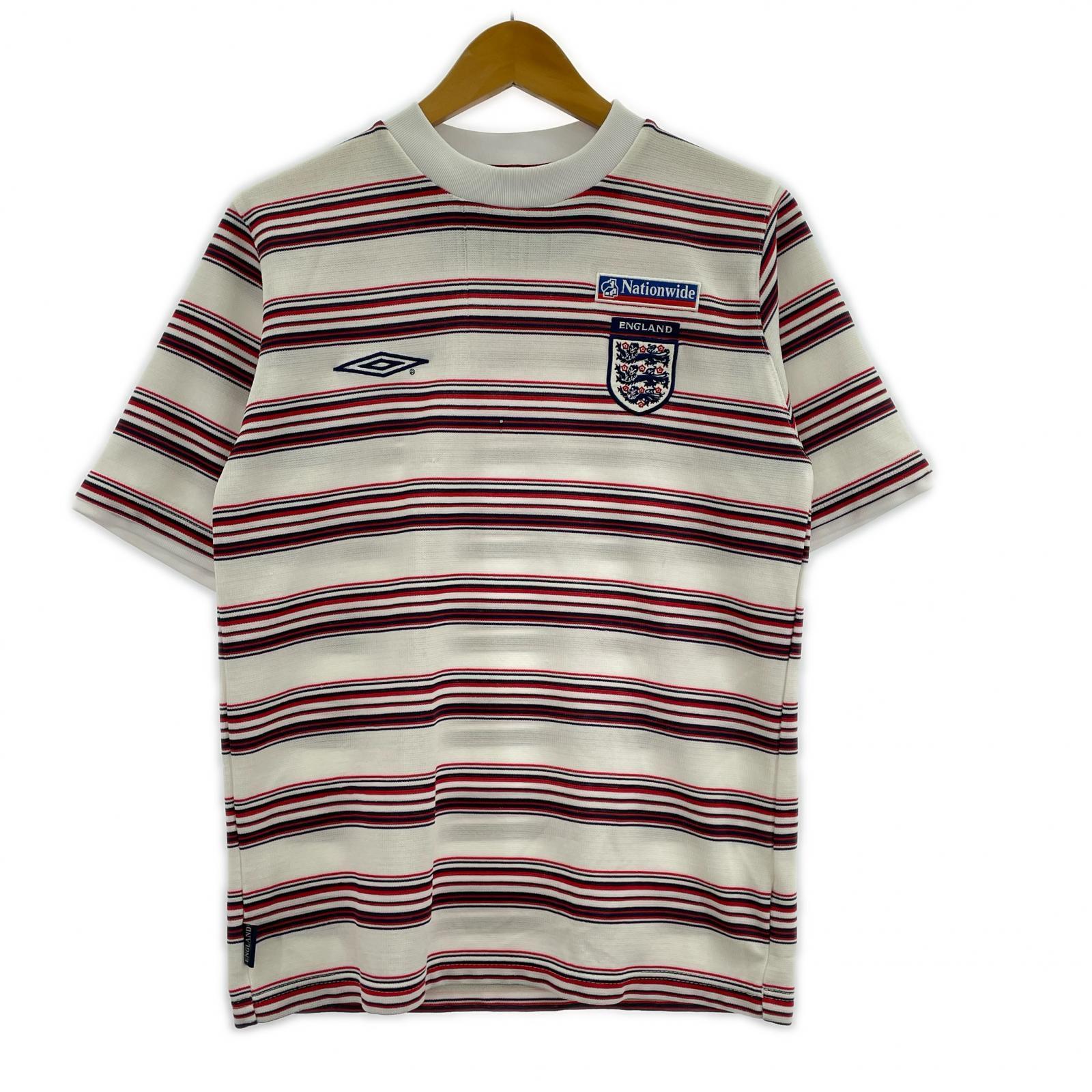半袖Tシャツ 90s イングランド代表 ボーダー S