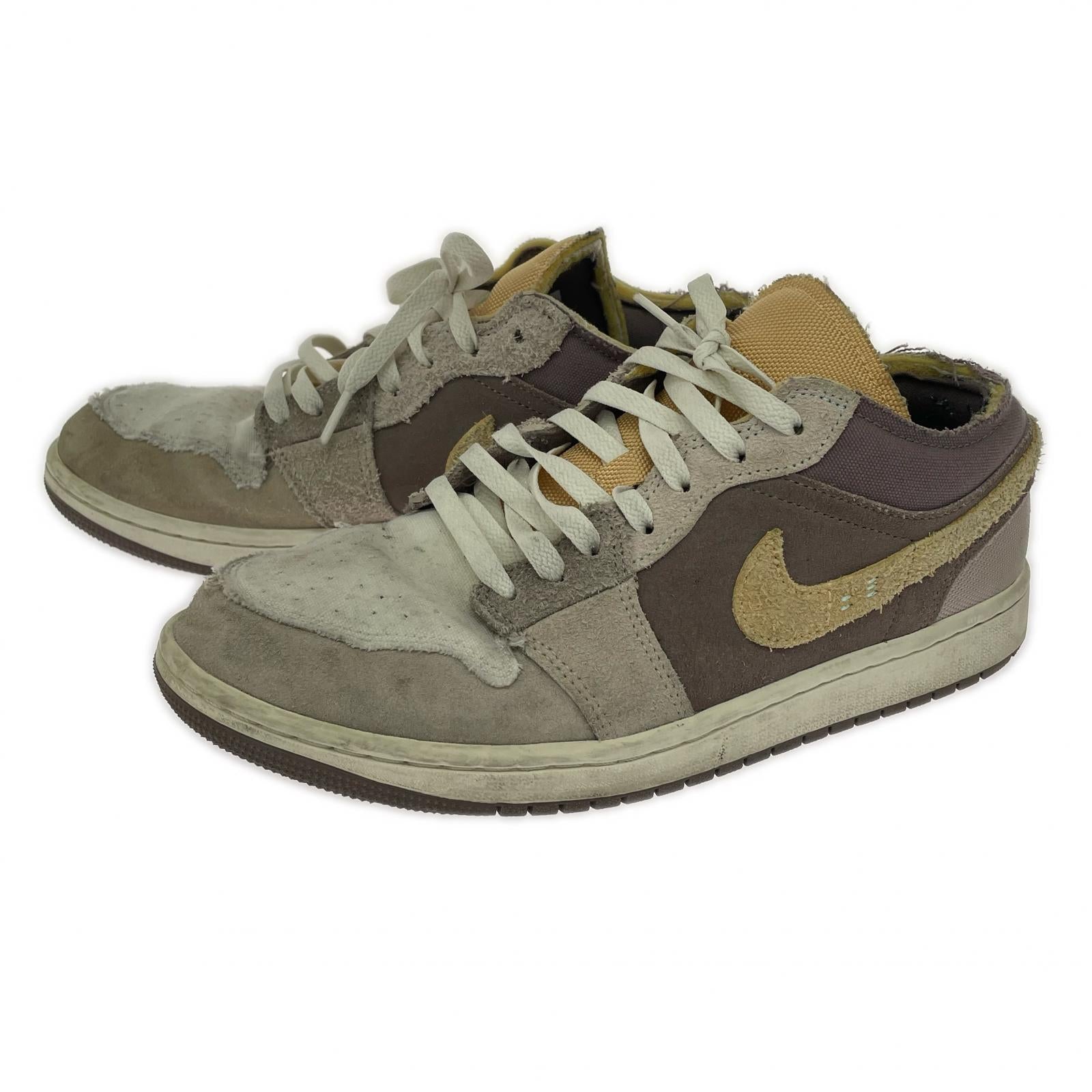 スニーカー AIR JORDAN 1 CRAFT グレー (26.5cm) 26.5cm (US8 1/2 UK8 EU43) グレー