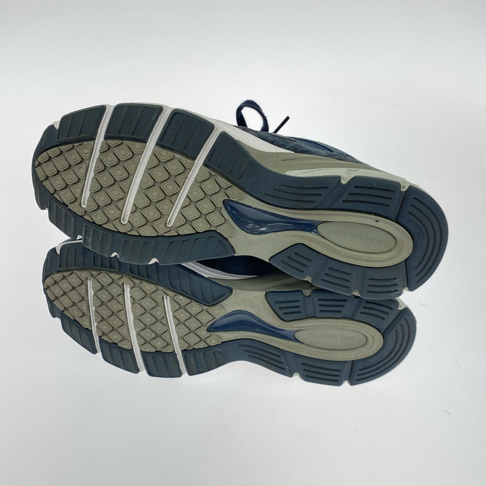 スニーカー USA製 990V4 Navy 26.5cm 26.5cm (US8 1/2 UK8 EU43) ネイビー
