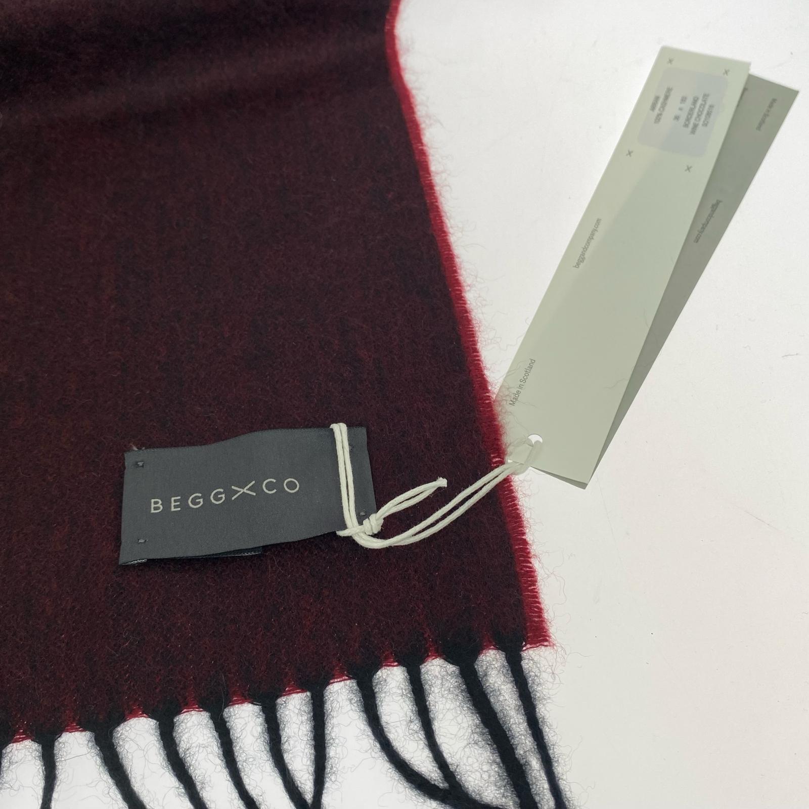 その他アクセサリー BEGG X CO カシミア マフラー レッド