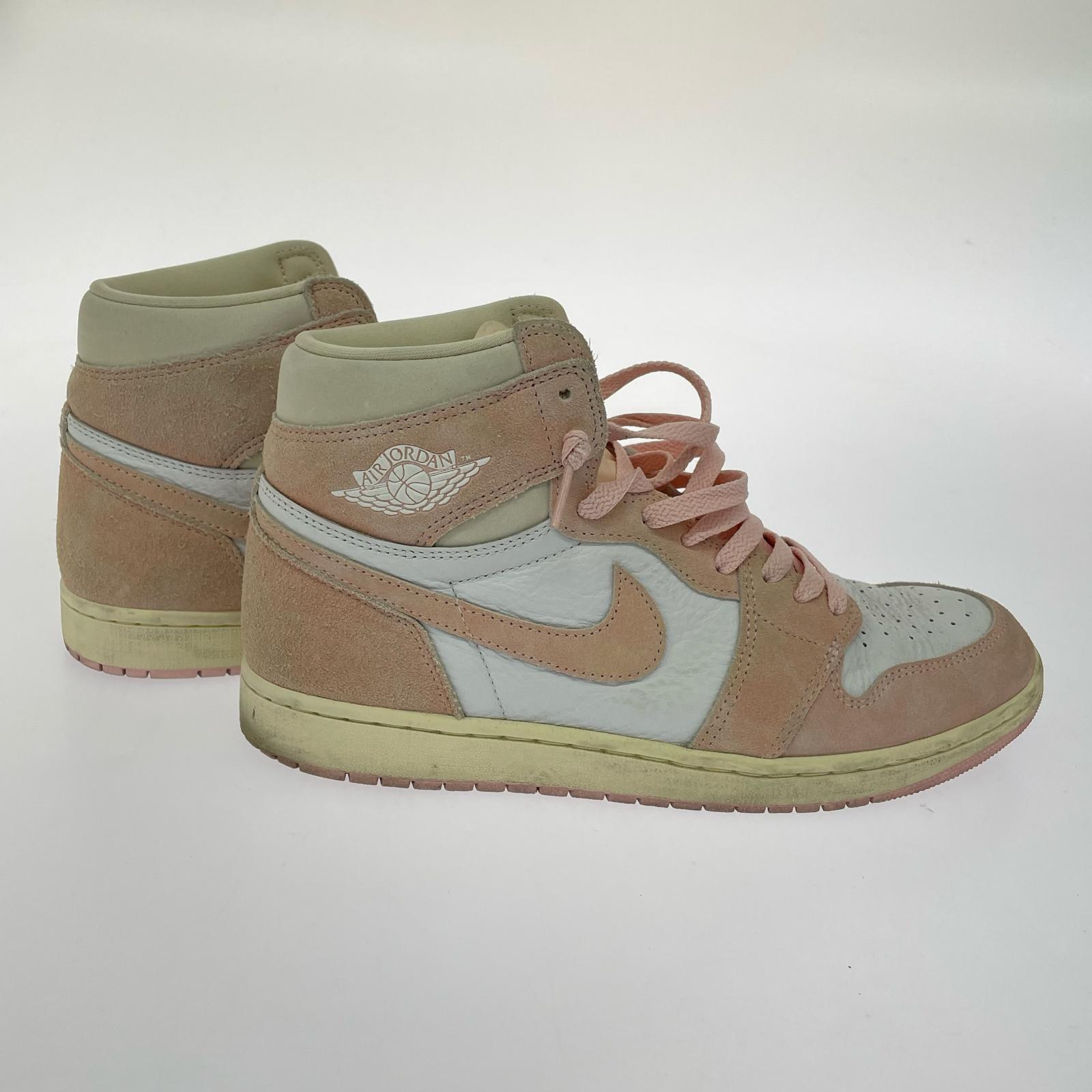スニーカー NIKE AIR JORDAN 1 ウォッシュドピンク 28.5㎝ 28.5cm (US10 1/2 UK10 EU47) ピンク