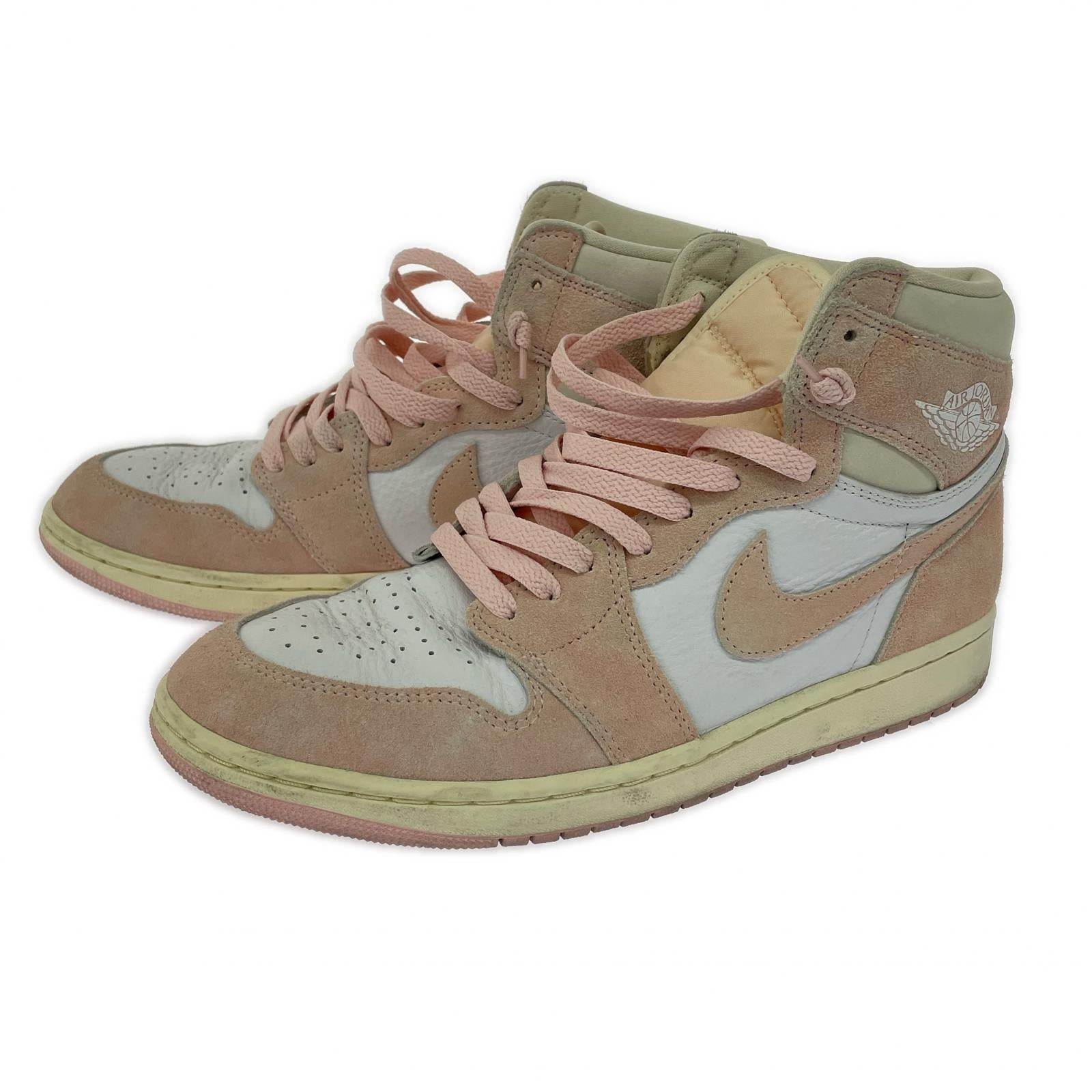 スニーカー NIKE AIR JORDAN 1 ウォッシュドピンク 28.5㎝ 28.5cm (US10 1/2 UK10 EU47) ピンク