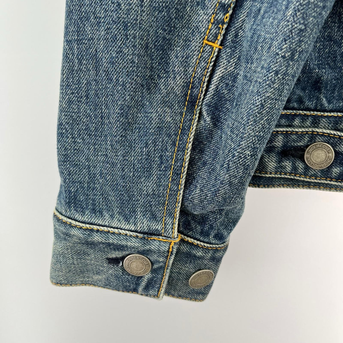 ダウンジャケット 23AW HAND DENIM JACKET 2 ブルー
