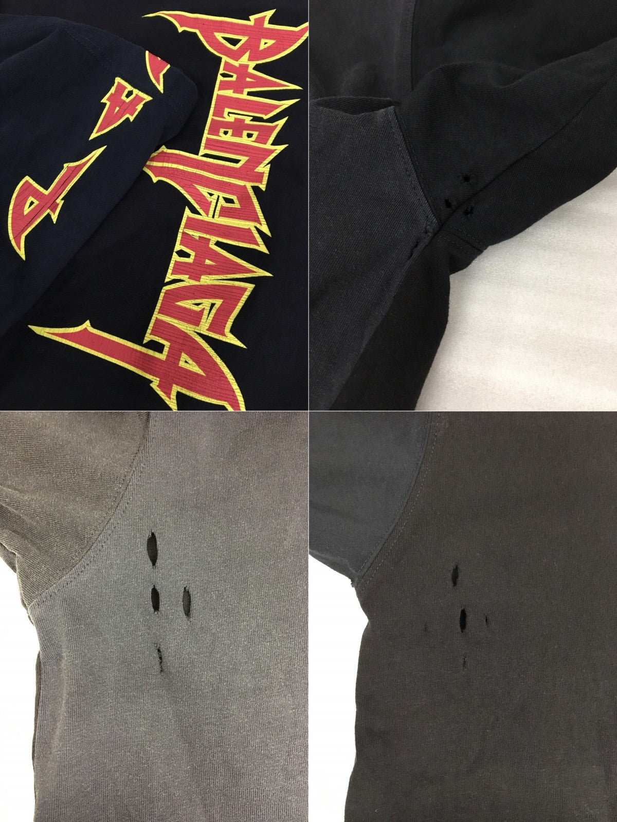 Balenciaga Speed Hunter 再構築Tシャツ (L) 黒