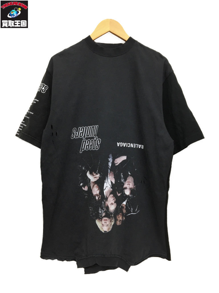 Balenciaga Speed Hunter 再構築Tシャツ (L) 黒