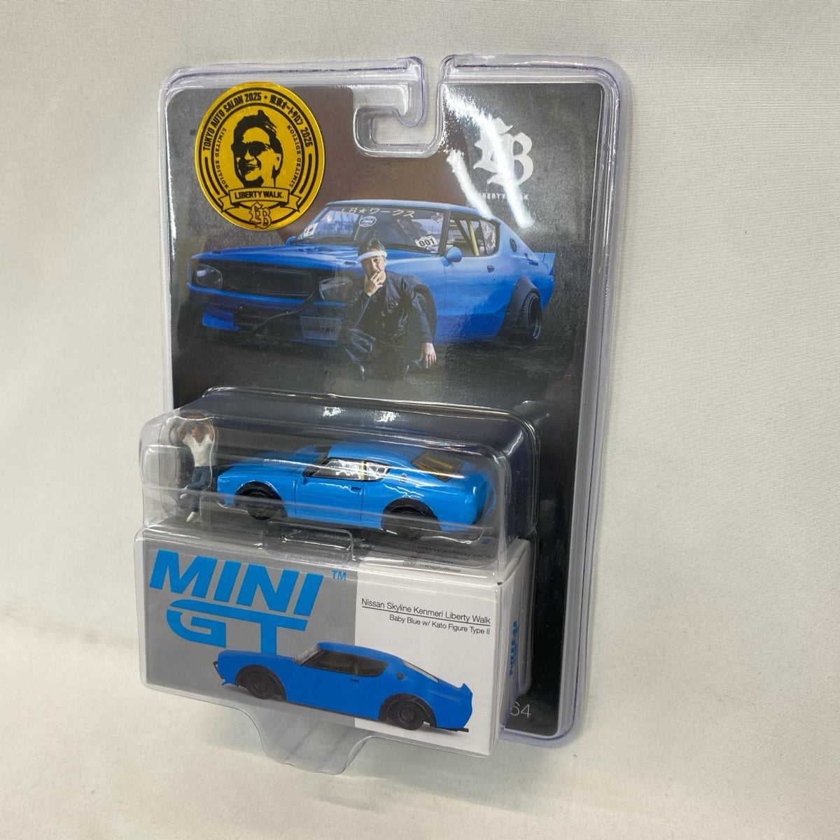 MINIGT LB スカイラインケンメリ ブルー ミニカーその他