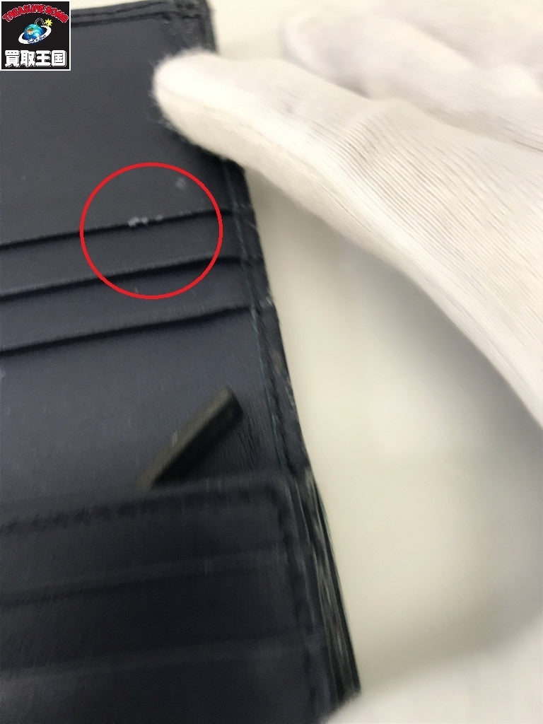 GGマーモント コンパクトウォレット デニム インディゴ 466492