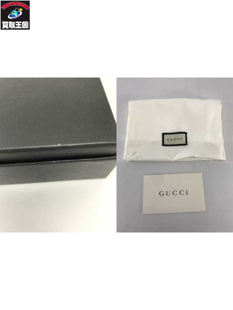 GGマーモント コンパクトウォレット デニム インディゴ 466492