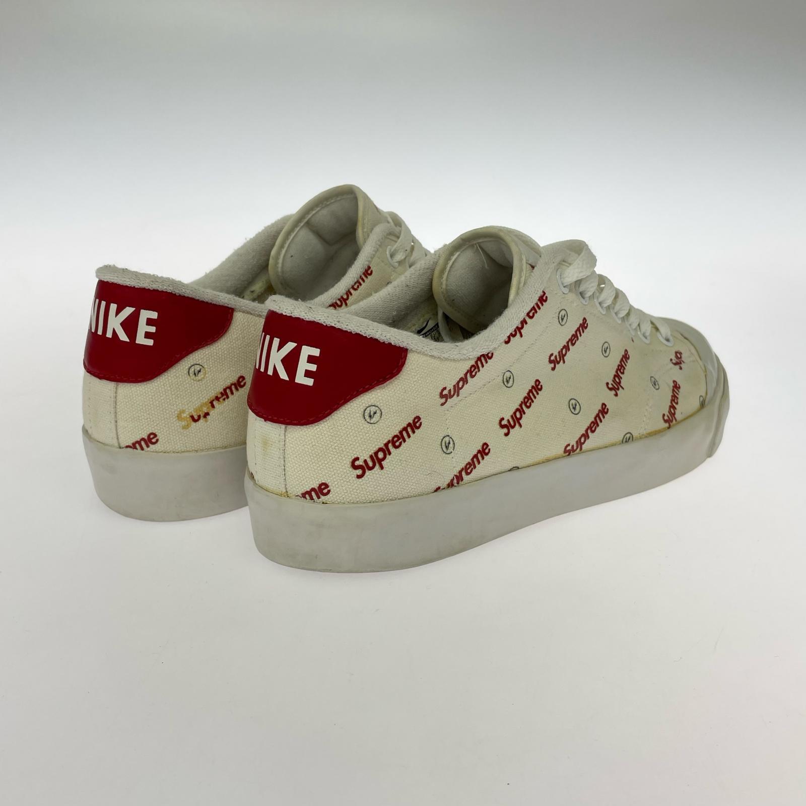 スニーカー 11SS/xSupreme xFragment Design AIR ZOOM ALL COURT/27.0cm/WHT 27cm (US9 UK8 1/2 EU44) ホワイト