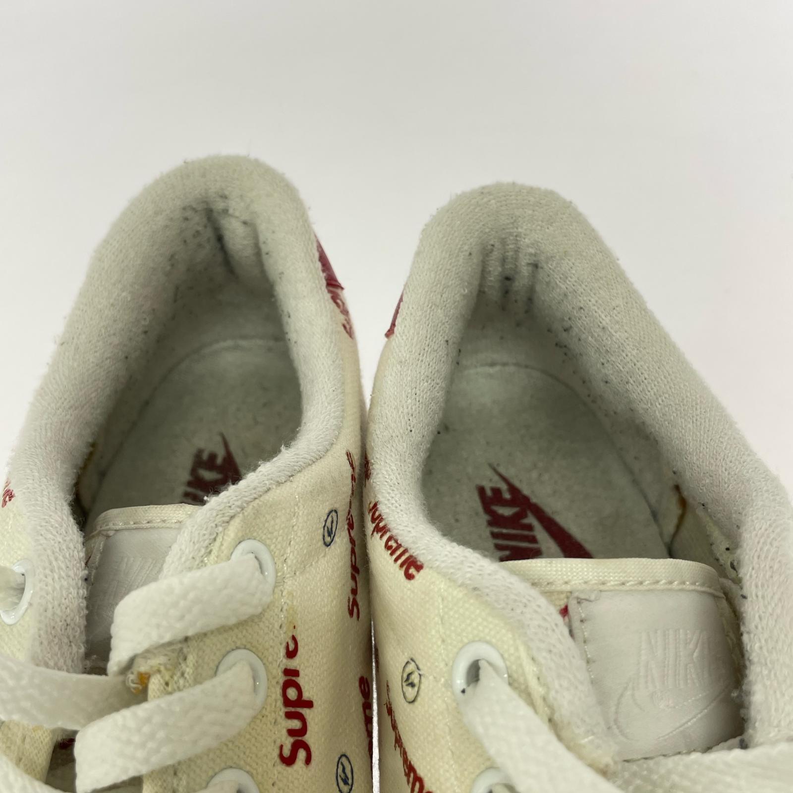 スニーカー 11SS/xSupreme xFragment Design AIR ZOOM ALL COURT/27.0cm/WHT 27cm (US9 UK8 1/2 EU44) ホワイト