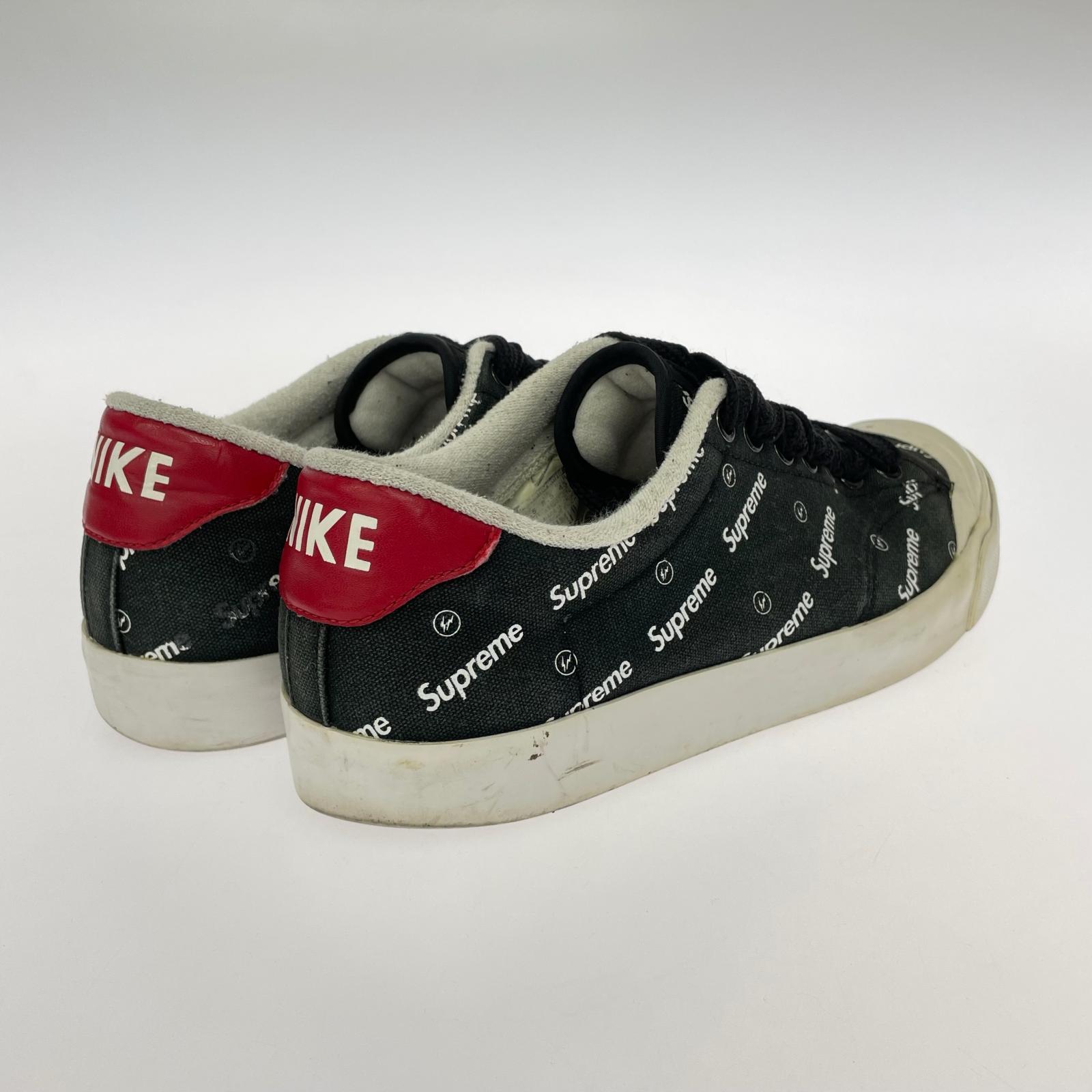 スニーカー 11SS/xSupreme xFragment Design AIR ZOOM ALL COURT/27.5cm/BLK 27.5cm (US9 1/2 UK9 EU45) ブラック