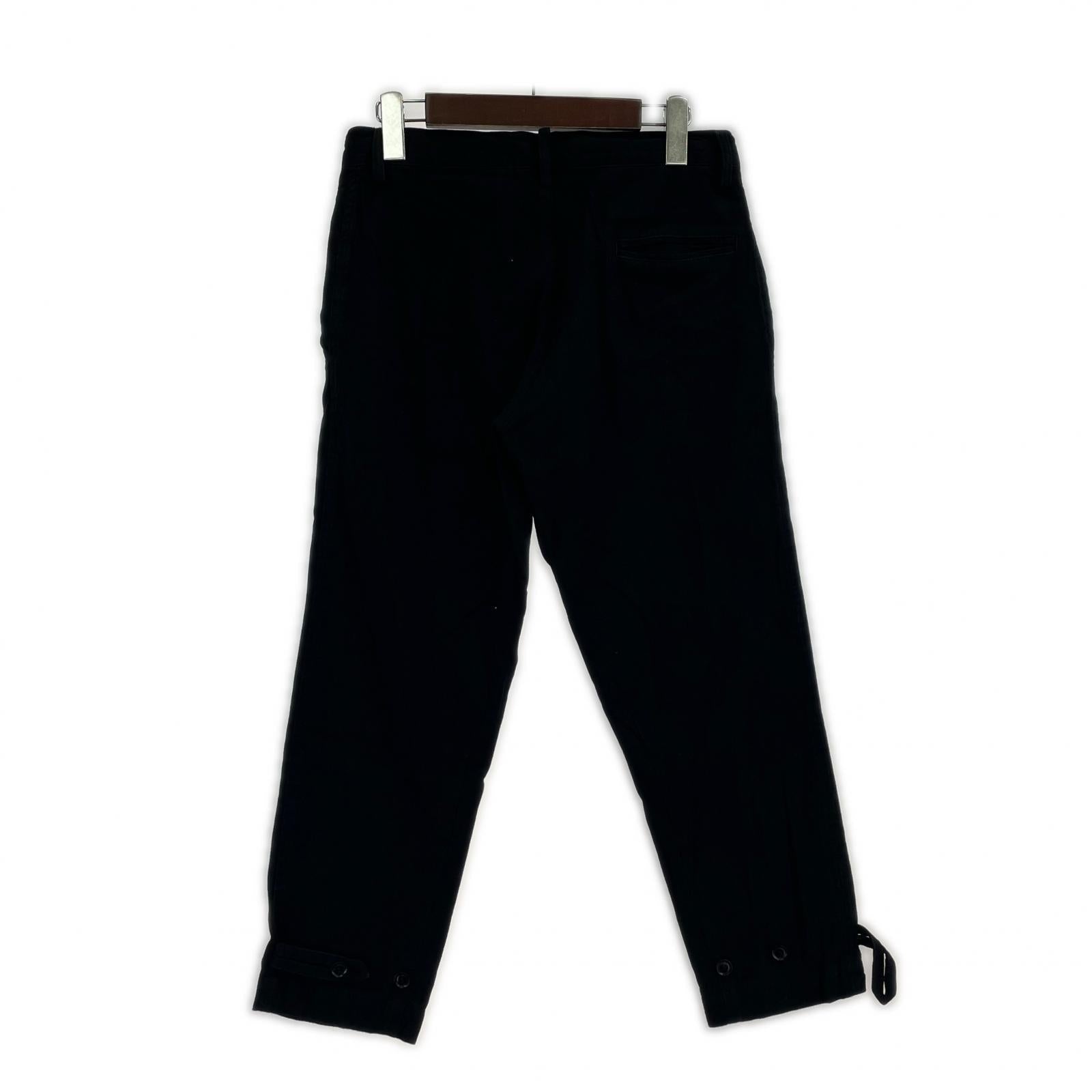 パンツ 18AW クロップドパンツ 1 ブラック ブラック