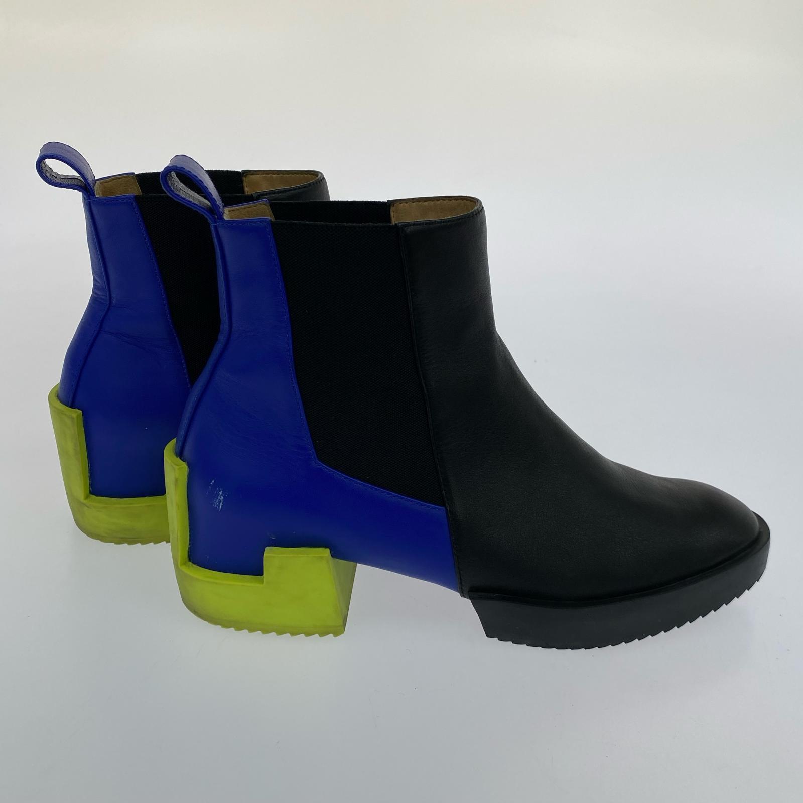 ブーツ × UNITED NUDE 19AW サイドゴアブーツ 38