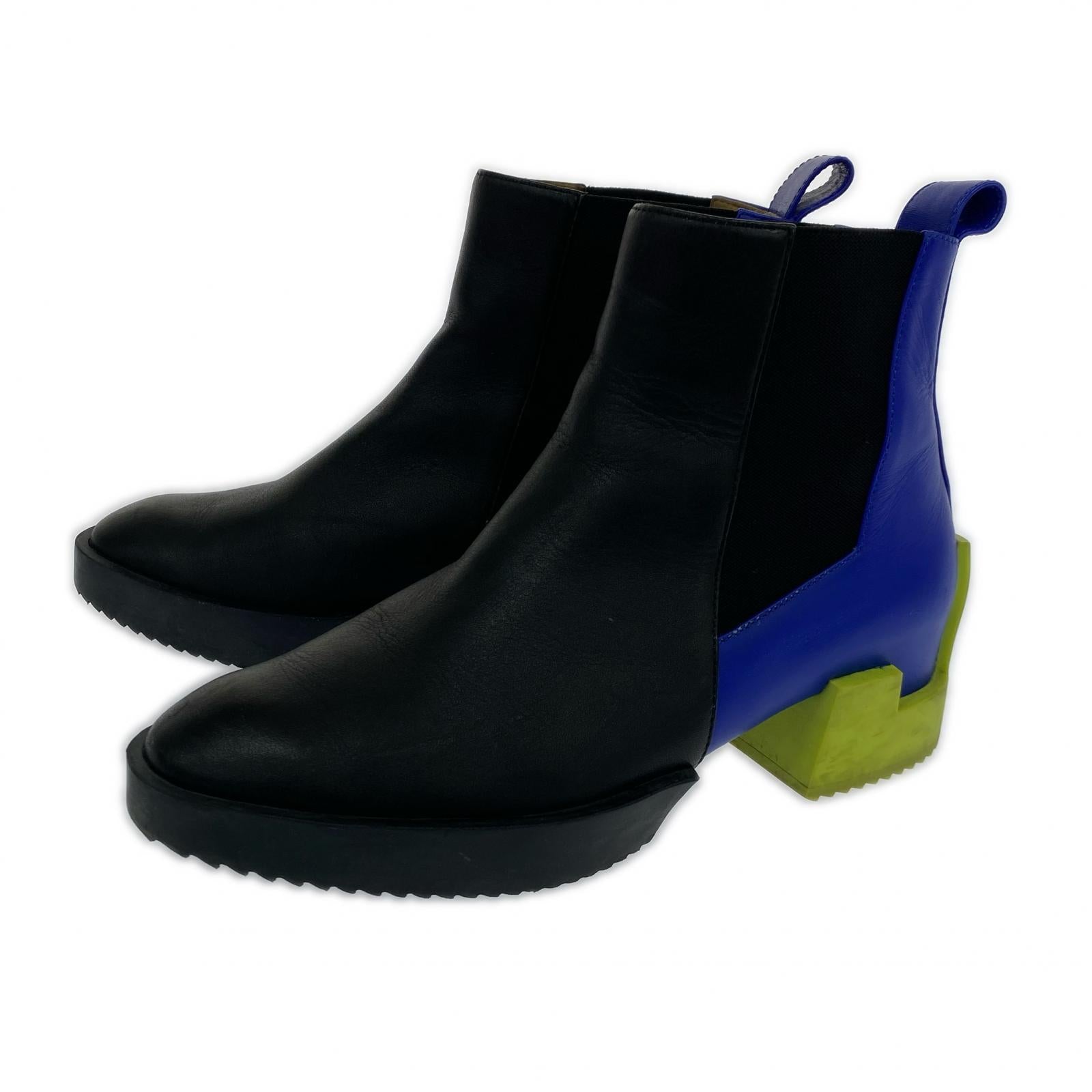 ブーツ × UNITED NUDE 19AW サイドゴアブーツ 38