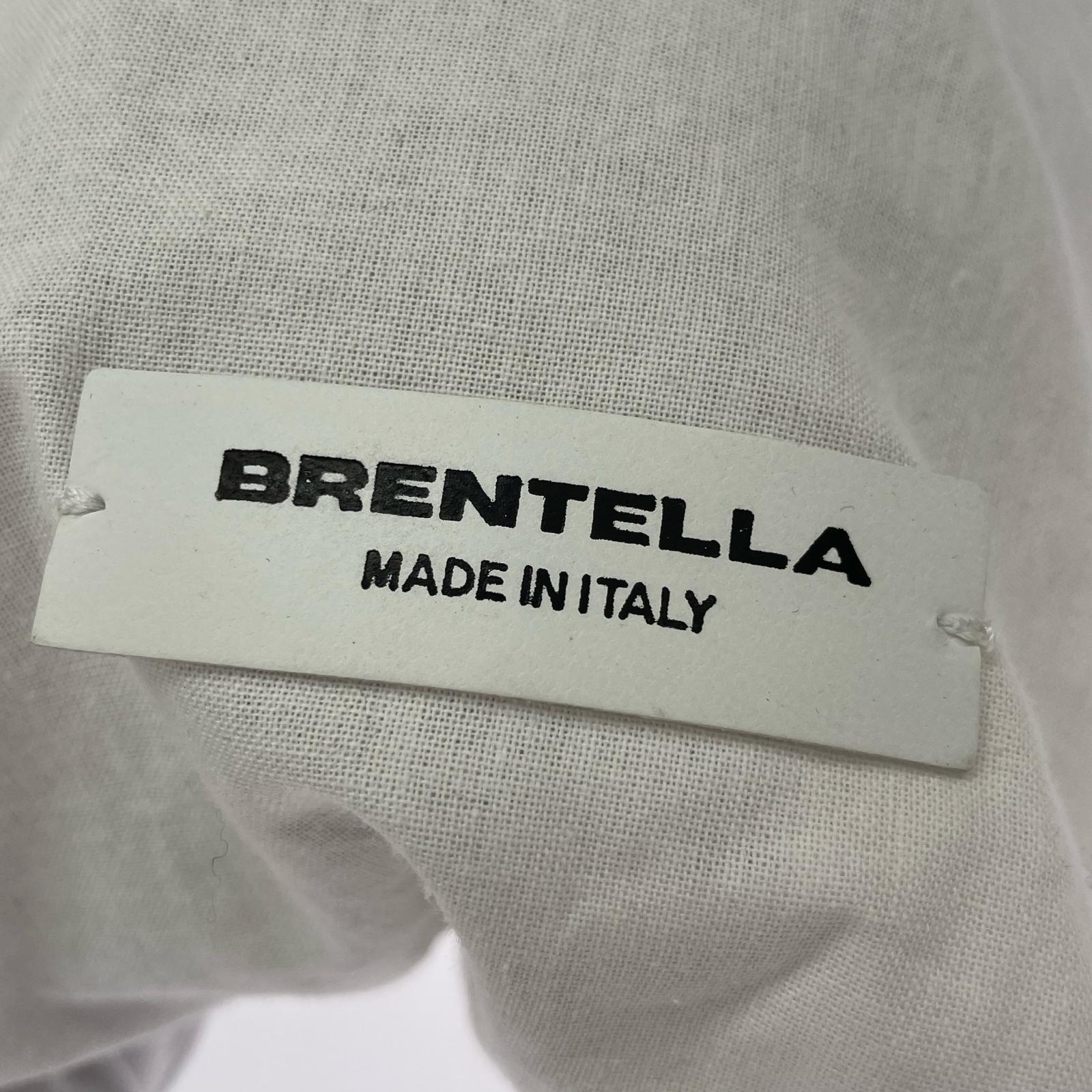 ショルダーバッグ BRENTELLA 2wayクラッチバッグ キャメル