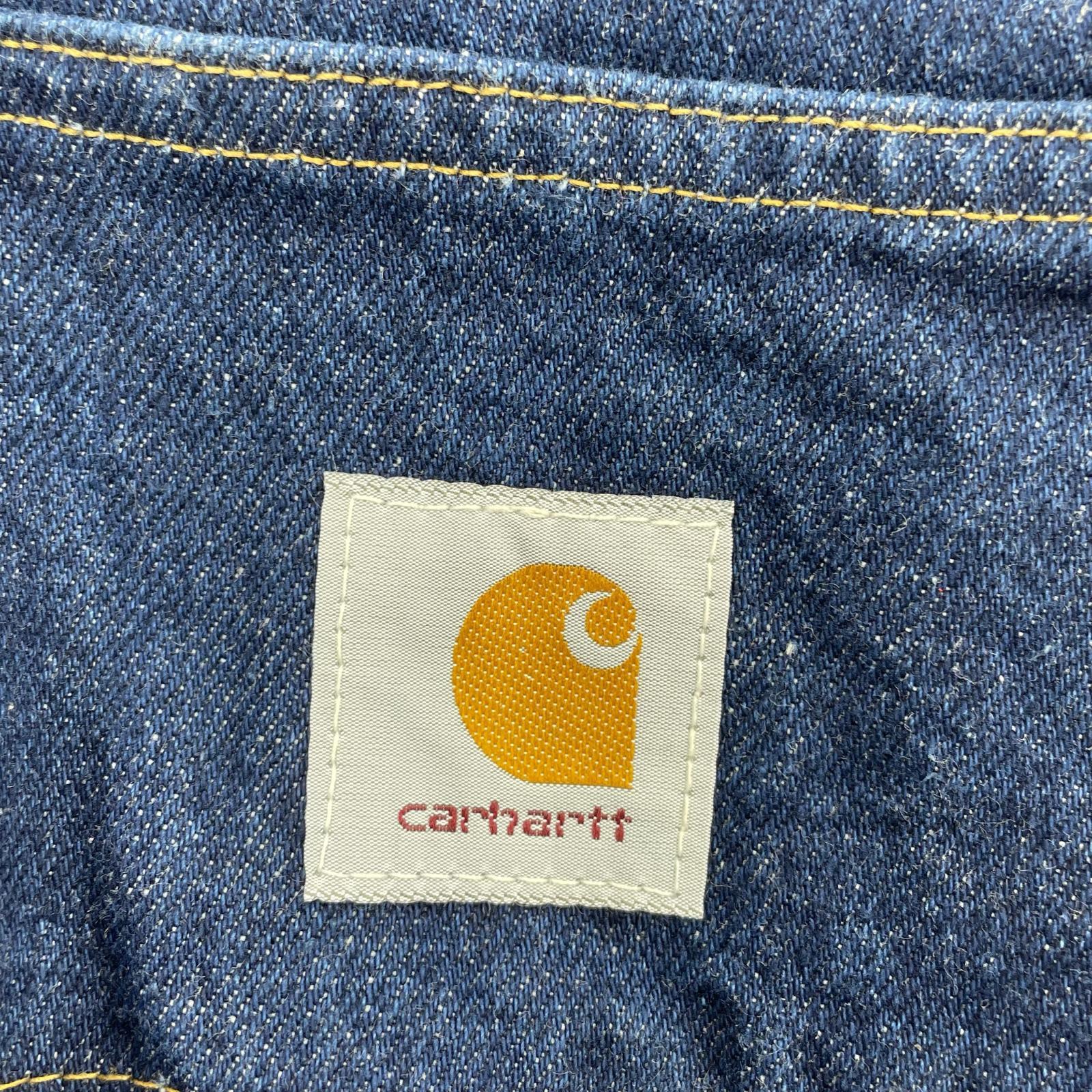 デニムパンツ 80s ダブルニー ペインターパンツ W30L34 ネイビー