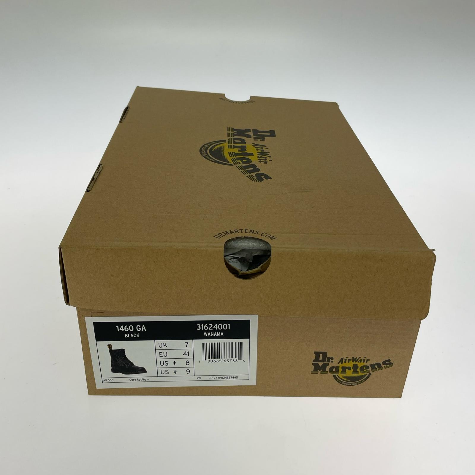 ブーツ 1460 ゴシックアメリカーナ 8ホール 25.5㎝ 25.5cm (US7 1/2 UK7 EU41) ブラック
